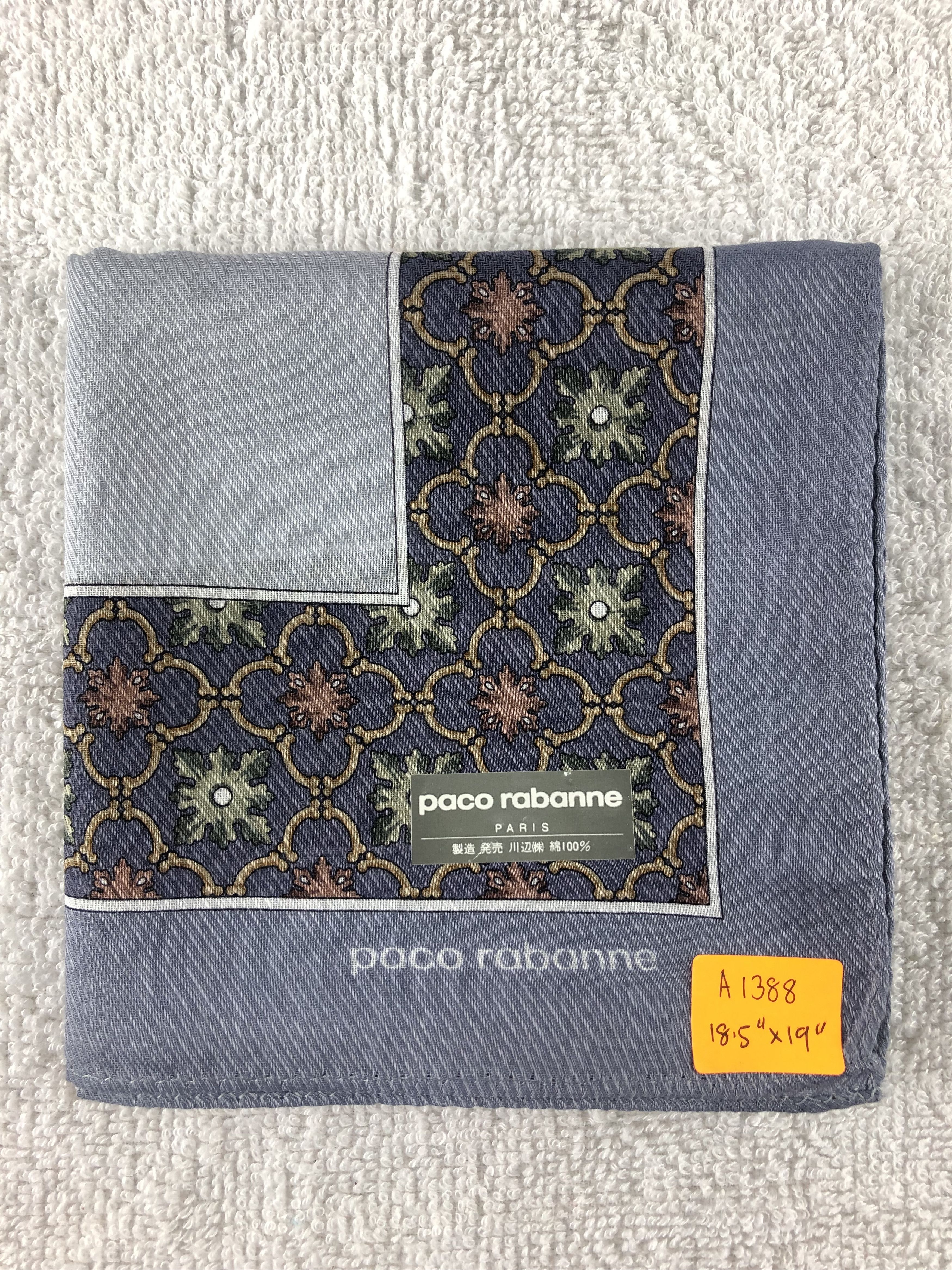 Paco Rabanne × Vintage Paco Rabanne Handkerchief / Bandana / Neckerchief Size ONE SIZE - 6 Thumbnail