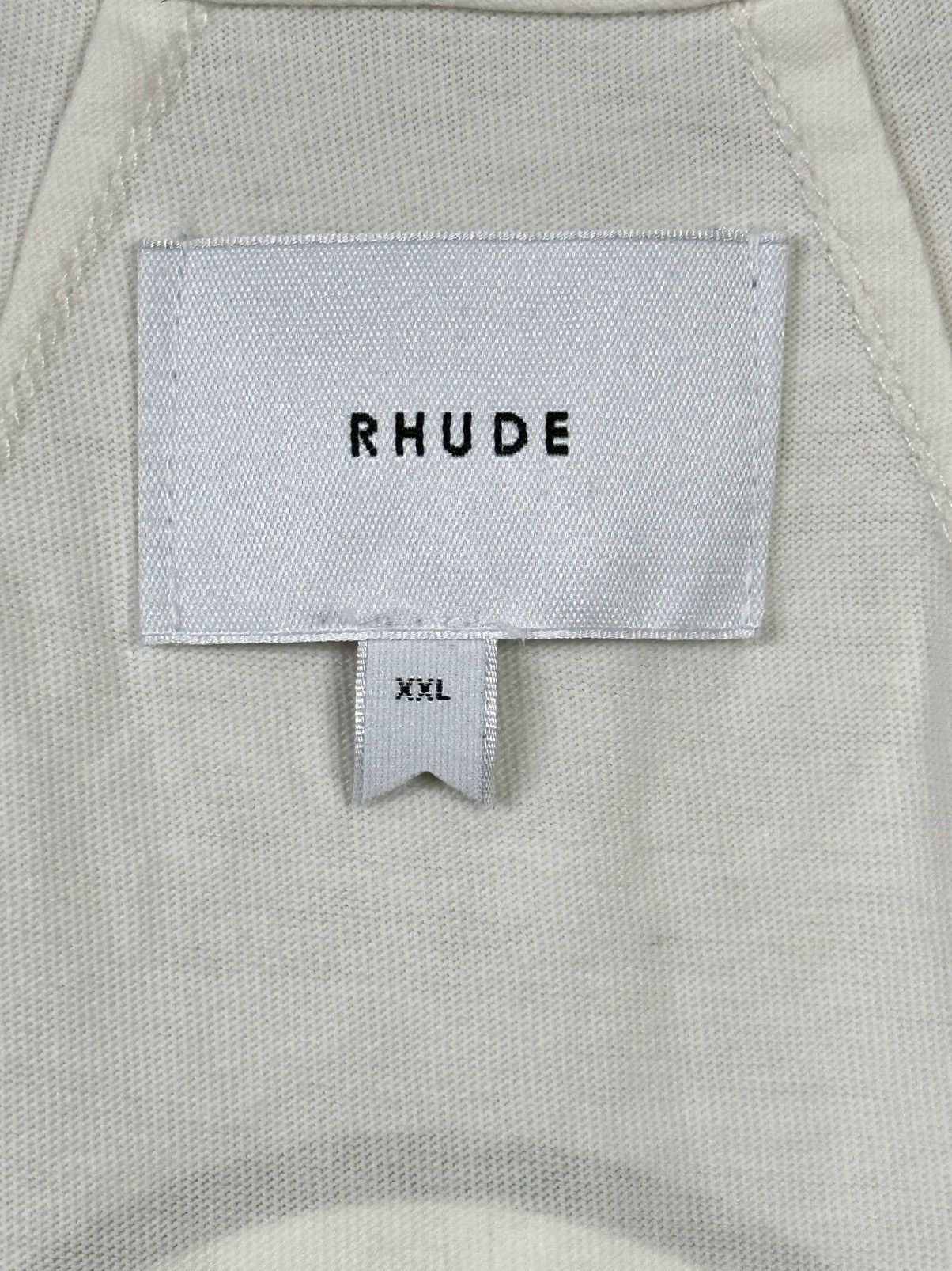 Rhude Rhude Azur Mirror Tee Vintage White Size XXL Size US XXL / EU 58 / 5 - 5 Thumbnail