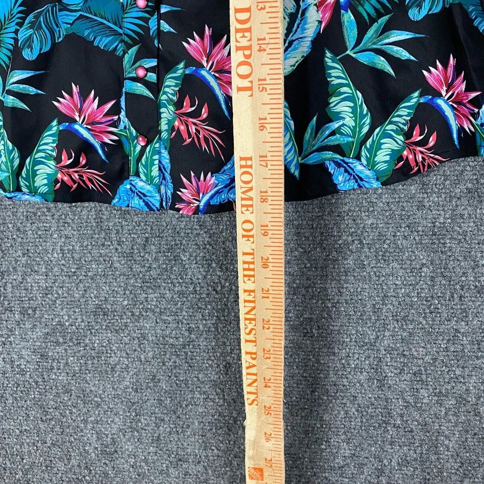 Dixxon Dixxon Turks Skirt Women's Small Pearl Snap Hawaiian NWOT S Size 28" / US 6 / IT 42 - 6 Thumbnail