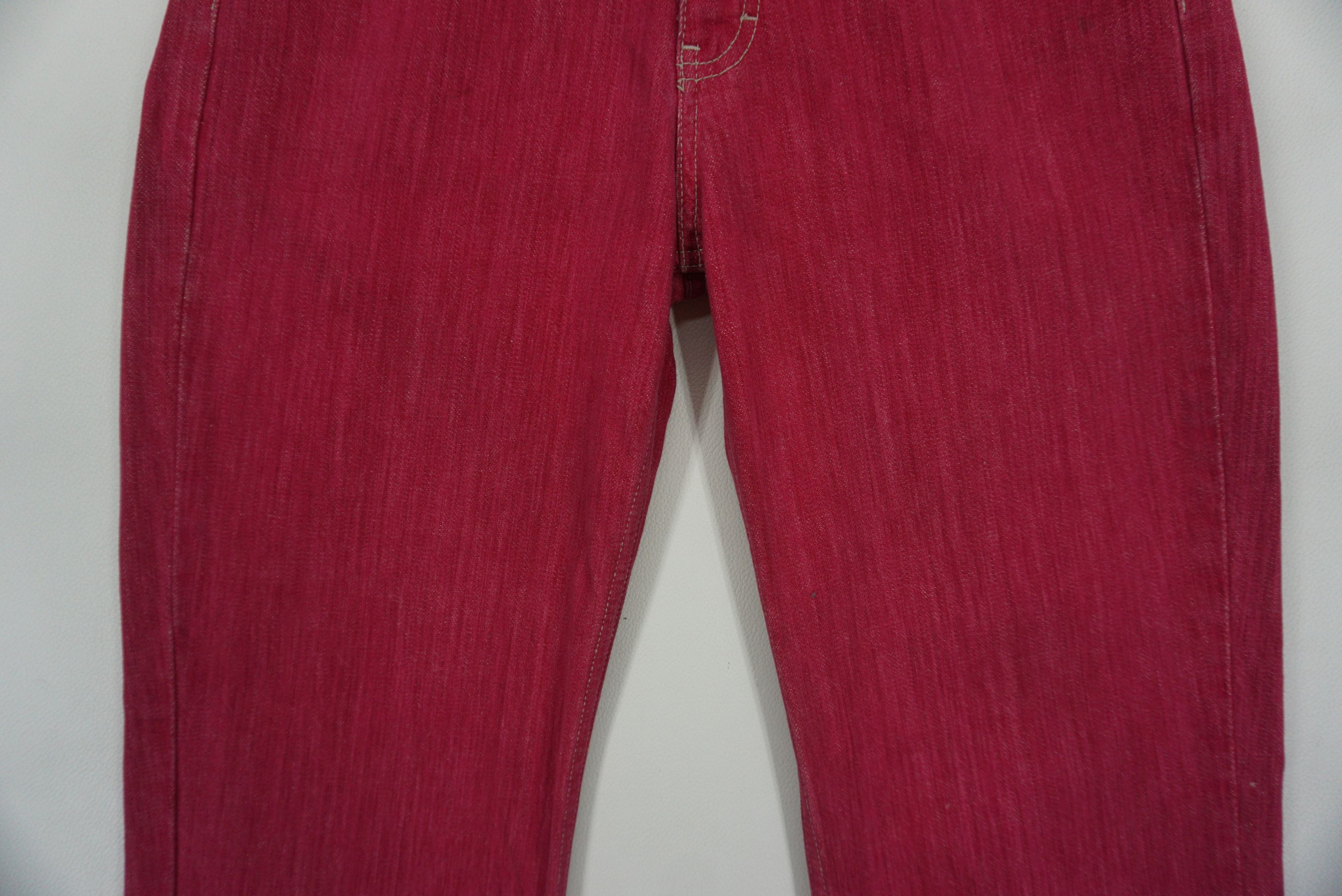 Tommy Hilfiger Tommy Jeans Size 4 fit W28xL31 Straight Leg Pink Denim Size 27" / US 4 / IT 40 - 4 Thumbnail