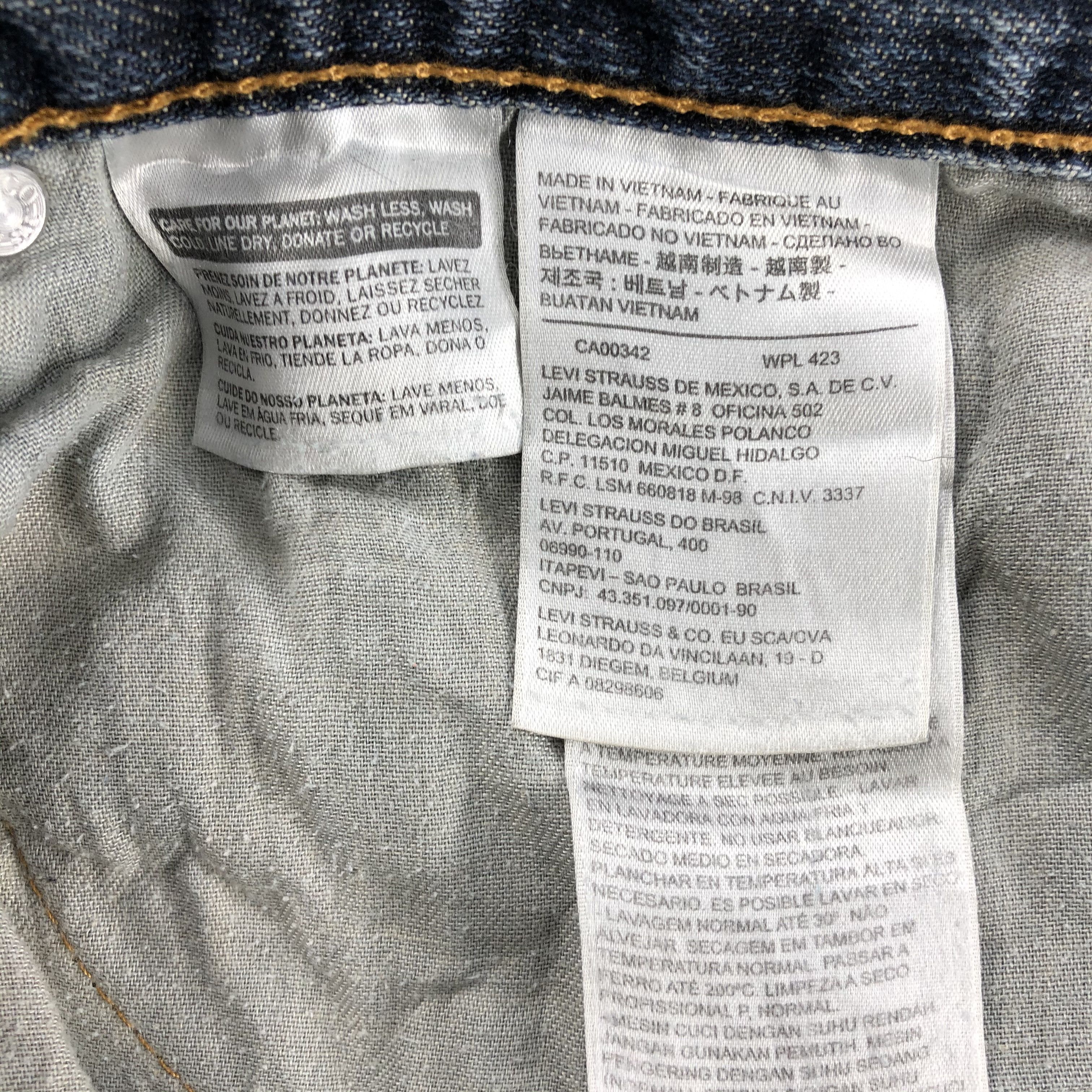 Levi's Vintage Levis 505 Earth Tone Jeans-J1626 Size US 36 / EU 52 - 14 Thumbnail