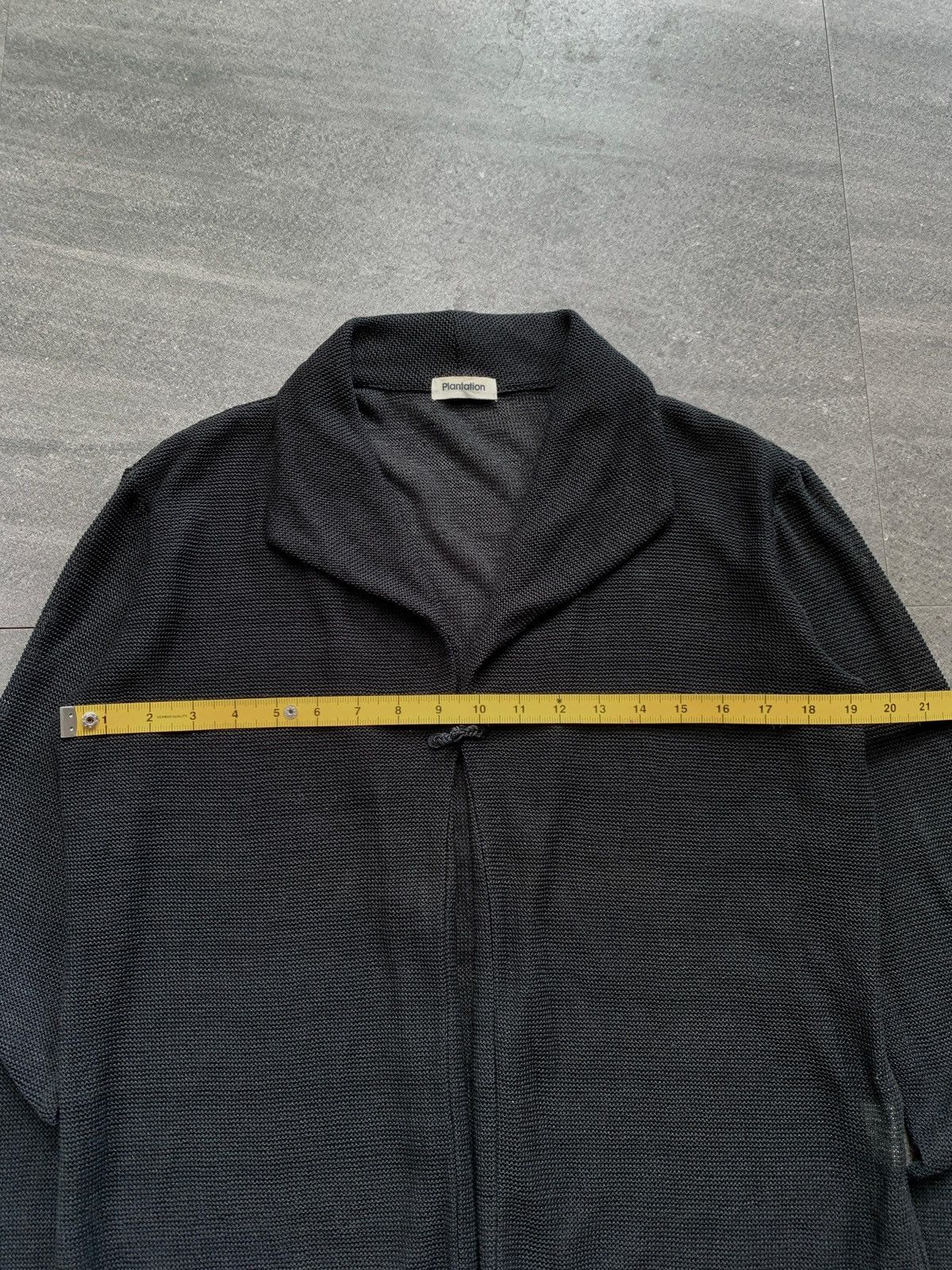 Issey Miyake FREE TAX! Plantation Cheongsam Closure Knit Cardigan Size US S / EU 44-46 / 1 - 11 Thumbnail