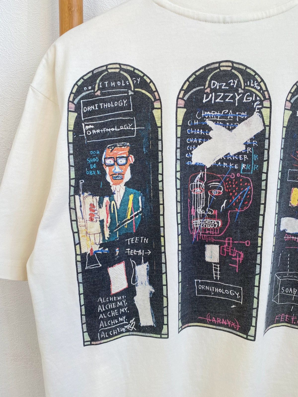 H&M × Jean-Michel Basquiat × Who Decides War WHO DECIDES WAR x BASQUIAT x H&M RELAXED FIT COTTON T-SHIRT Size US M / EU 48-50 / 2 - 18 Thumbnail