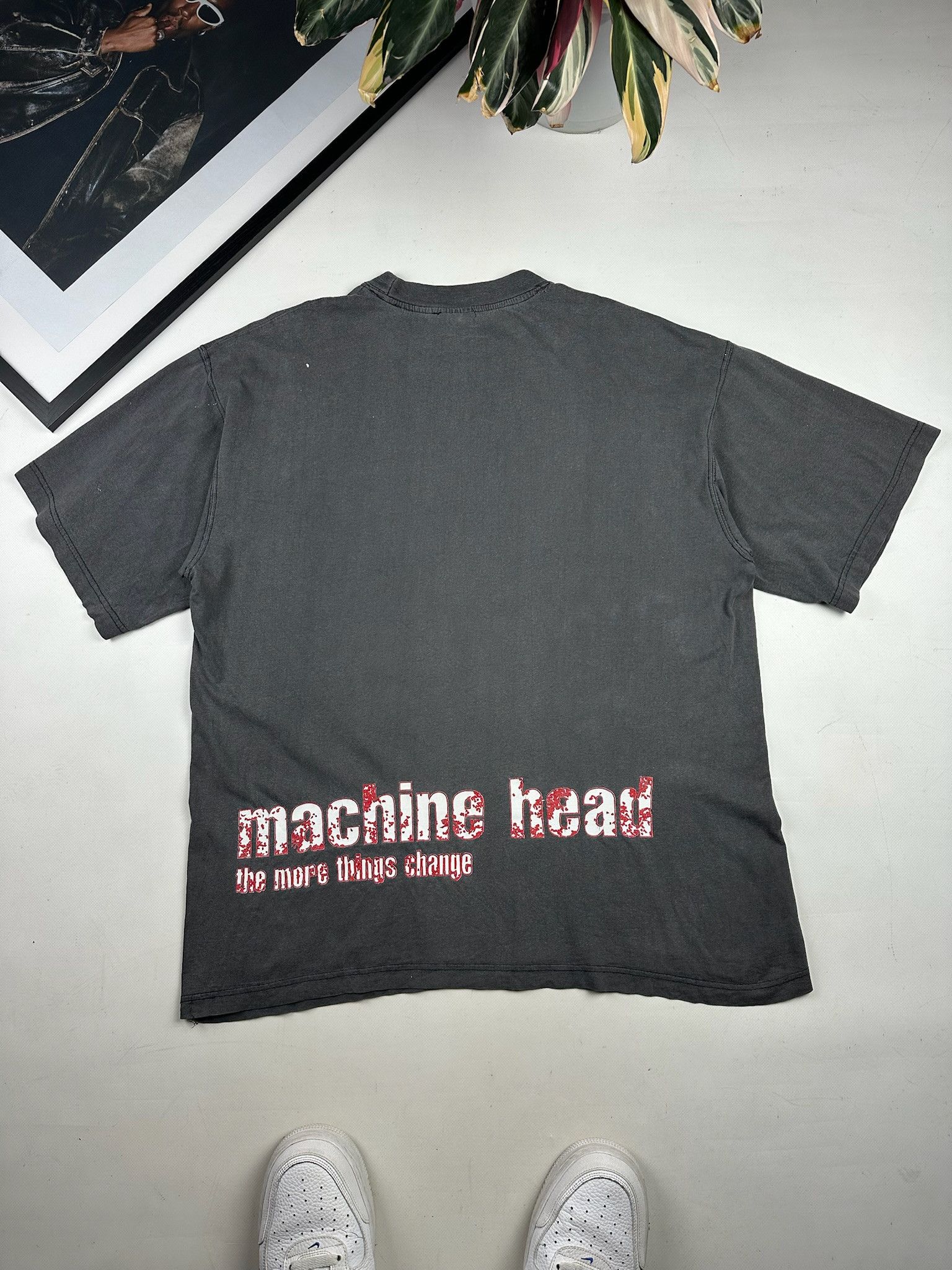 Band Tees Vintage 90s Machine head Size US XL / EU 56 / 4 - 5 Thumbnail
