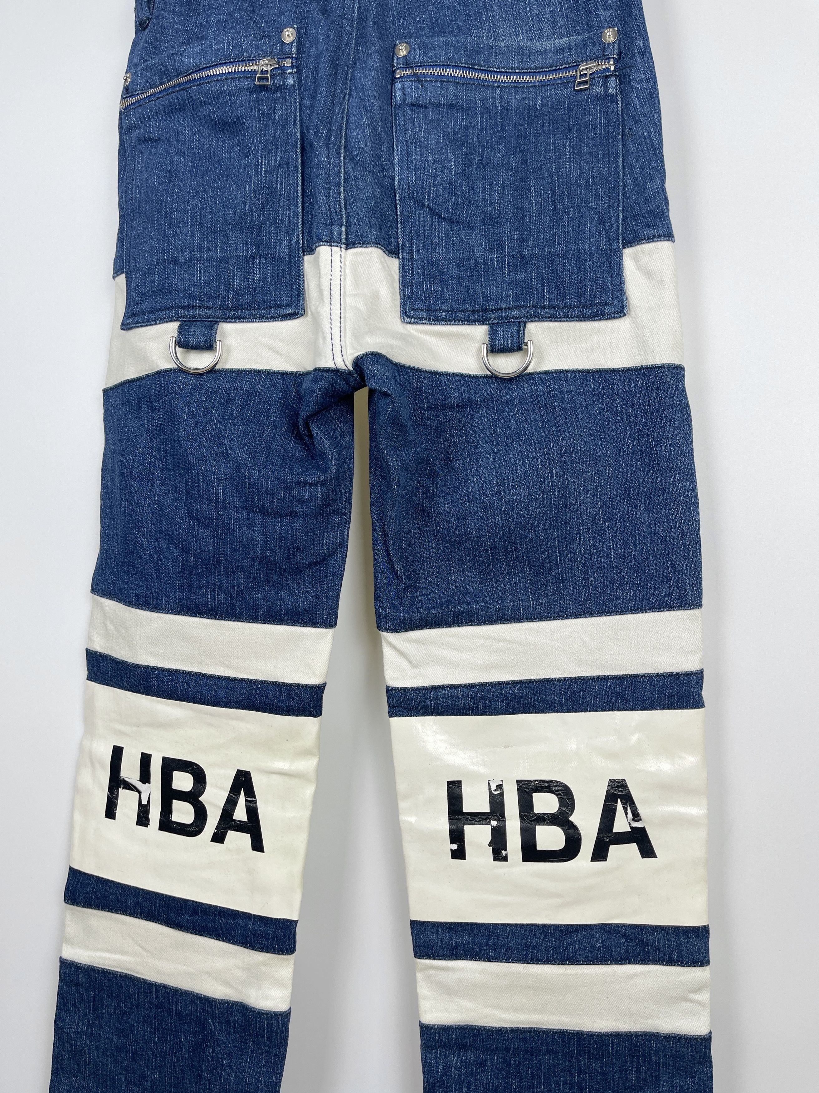 Hood By Air Hood By Air S/S2015 Striped Denim Pants Size US 28 / EU 44 - 3 Thumbnail