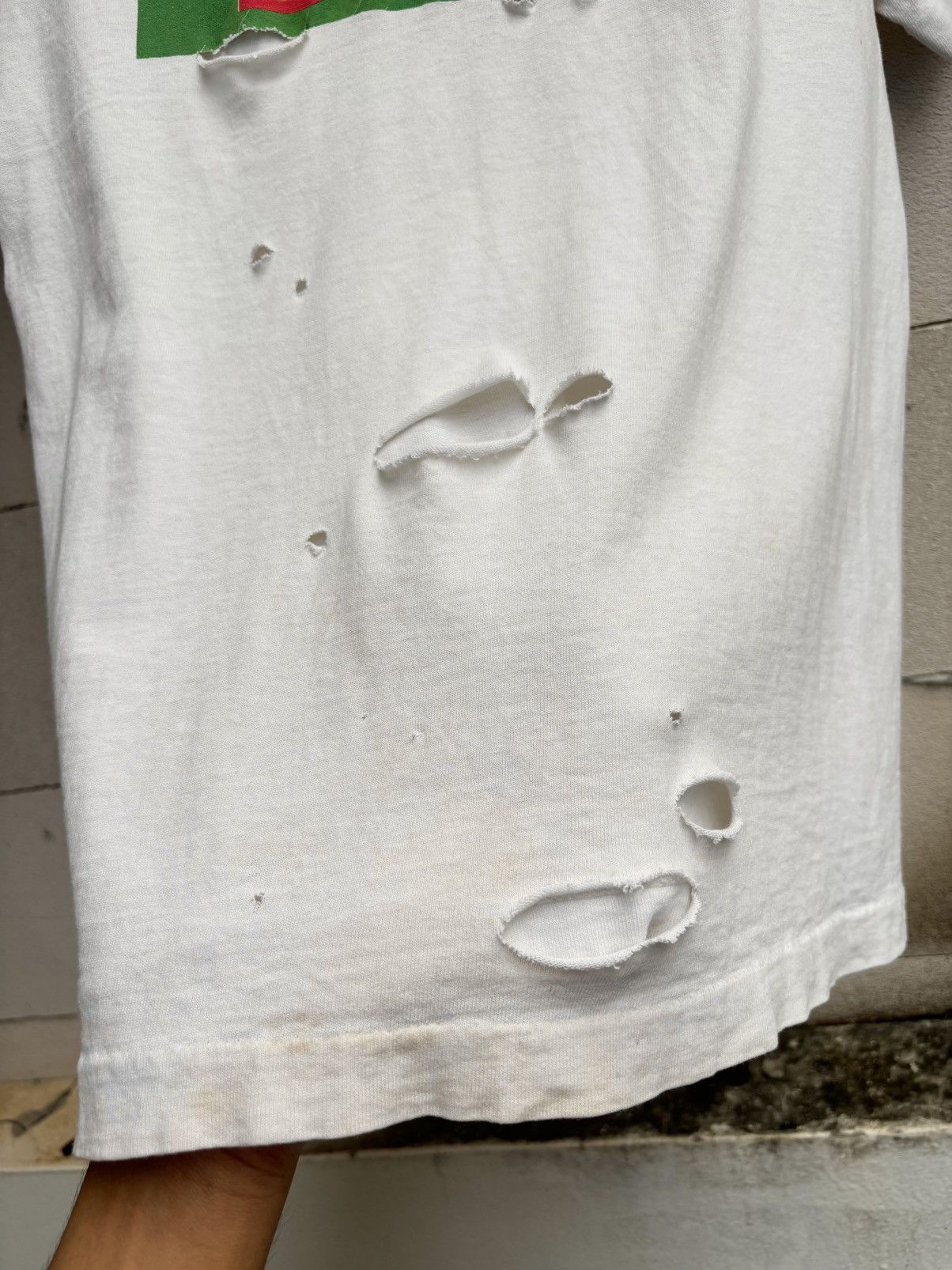 Vintage Thrashed Distressed MOUNTAIN DEW 90s T Shirt ERD Grunge Size US S / EU 44-46 / 1 - 6 Thumbnail