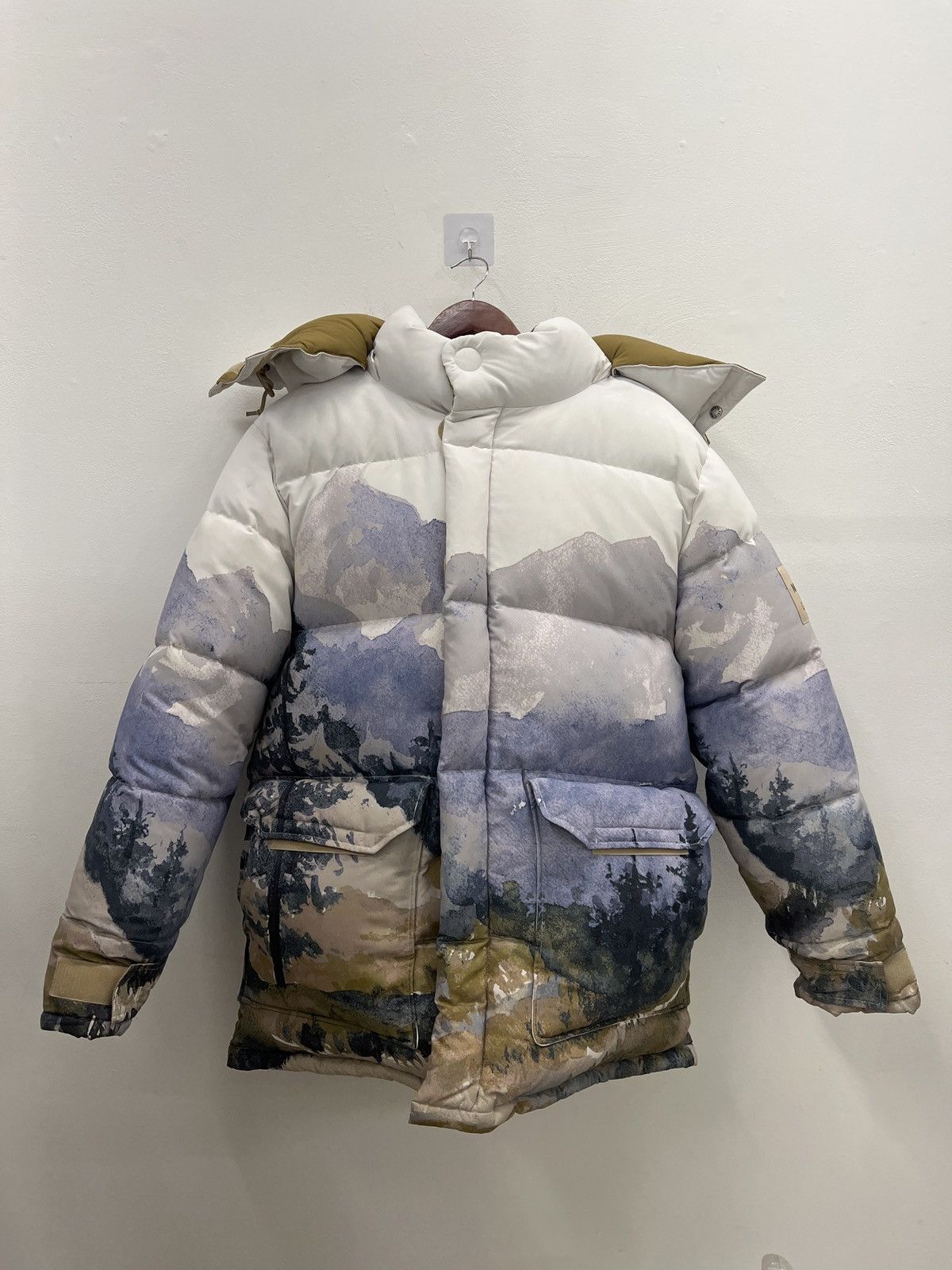 Gucci × The North Face GUCCI THE NORTH FACE Print Down Quilt Puffer Parka Jacket Size US L / EU 52-54 / 3 - 1 Thumbnail