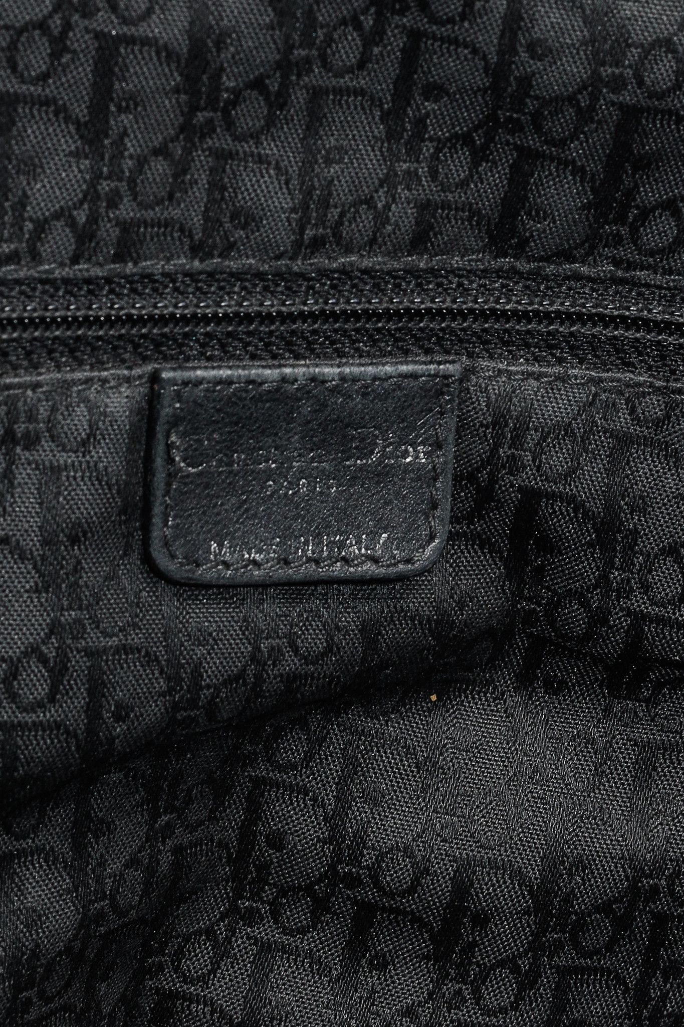 Dior Dior AW/07 Le Plisse Black Large Zipped Frame Bag Size ONE SIZE - 13 Thumbnail