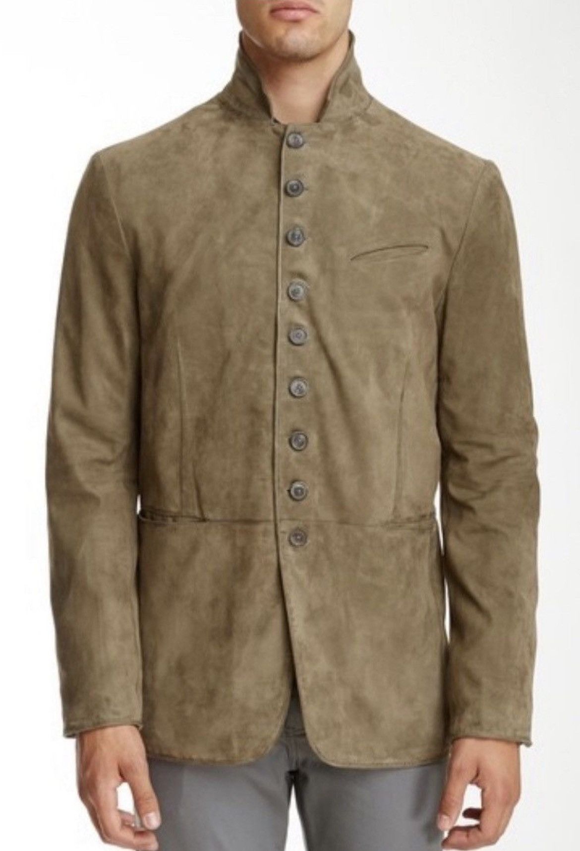 John Varvatos Suede Woodward jacket. 52 Size US L / EU 52-54 / 3 - 2 Thumbnail