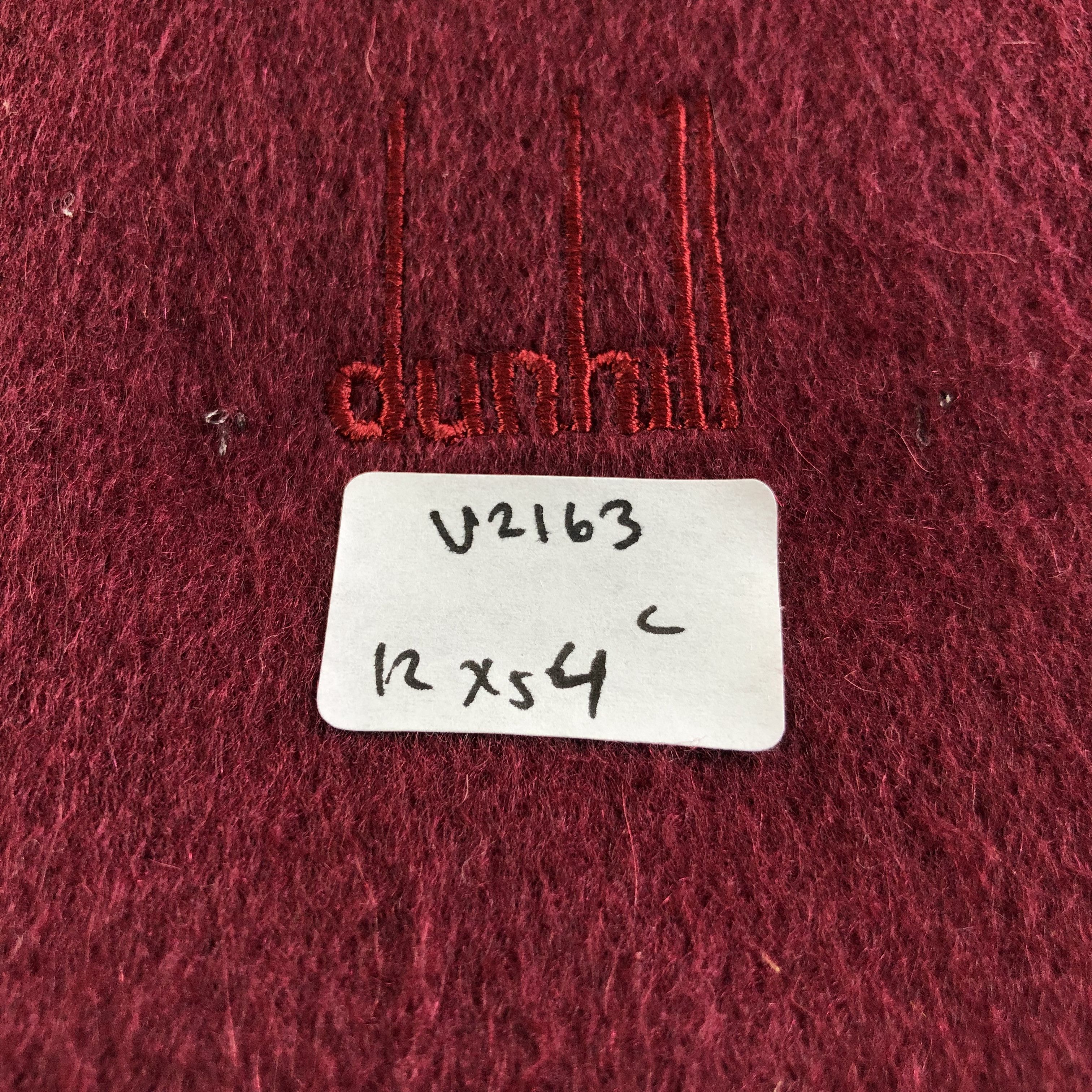 Alfred Dunhill Dunhill Cashmere Scarf Muffler Neckwear V2163 Size ONE SIZE - 8 Thumbnail