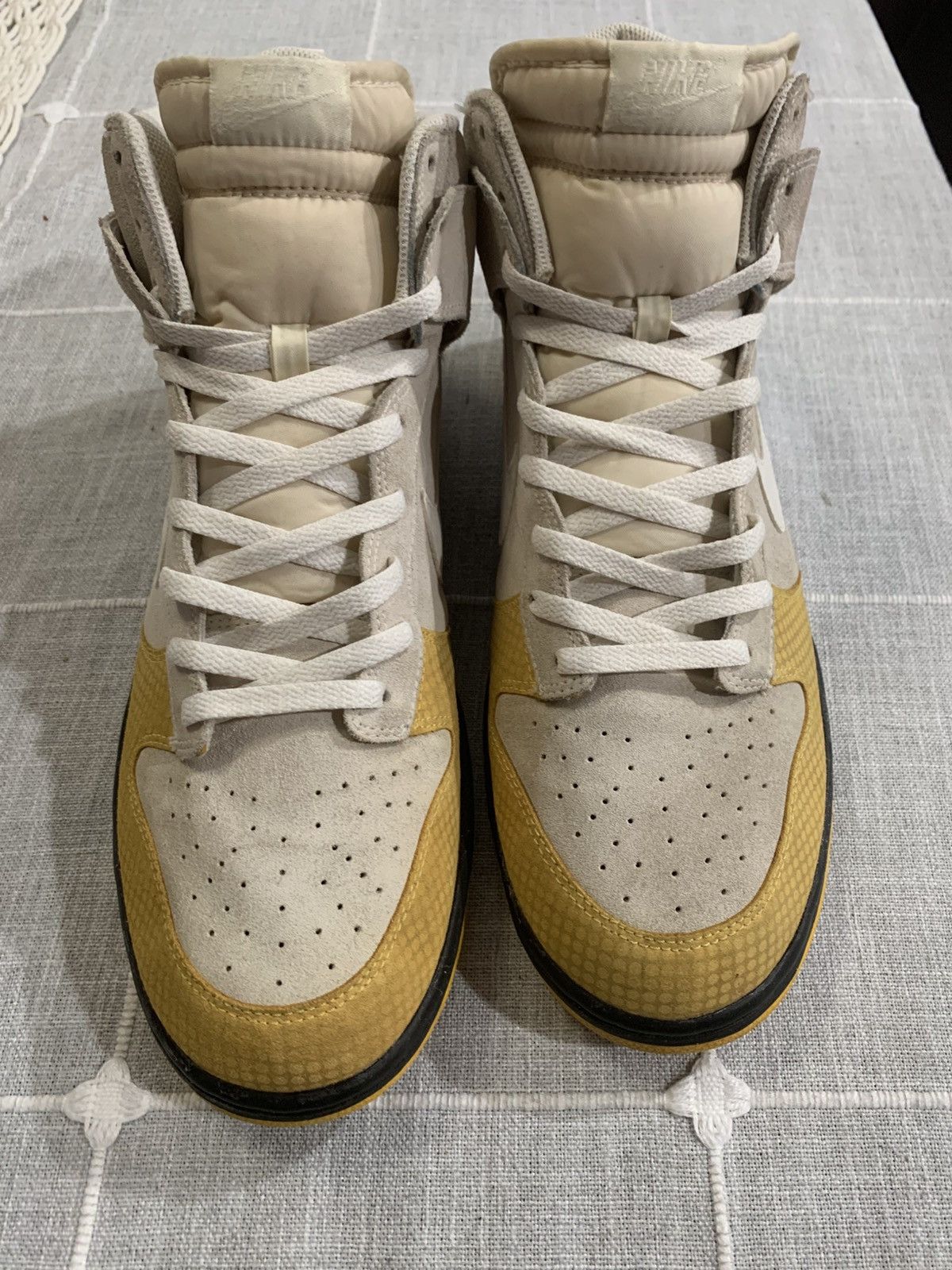 Nike Nike Dunk High Sail Varsity Maze Yellow Black Size US 14 / EU 47 - 5 Thumbnail