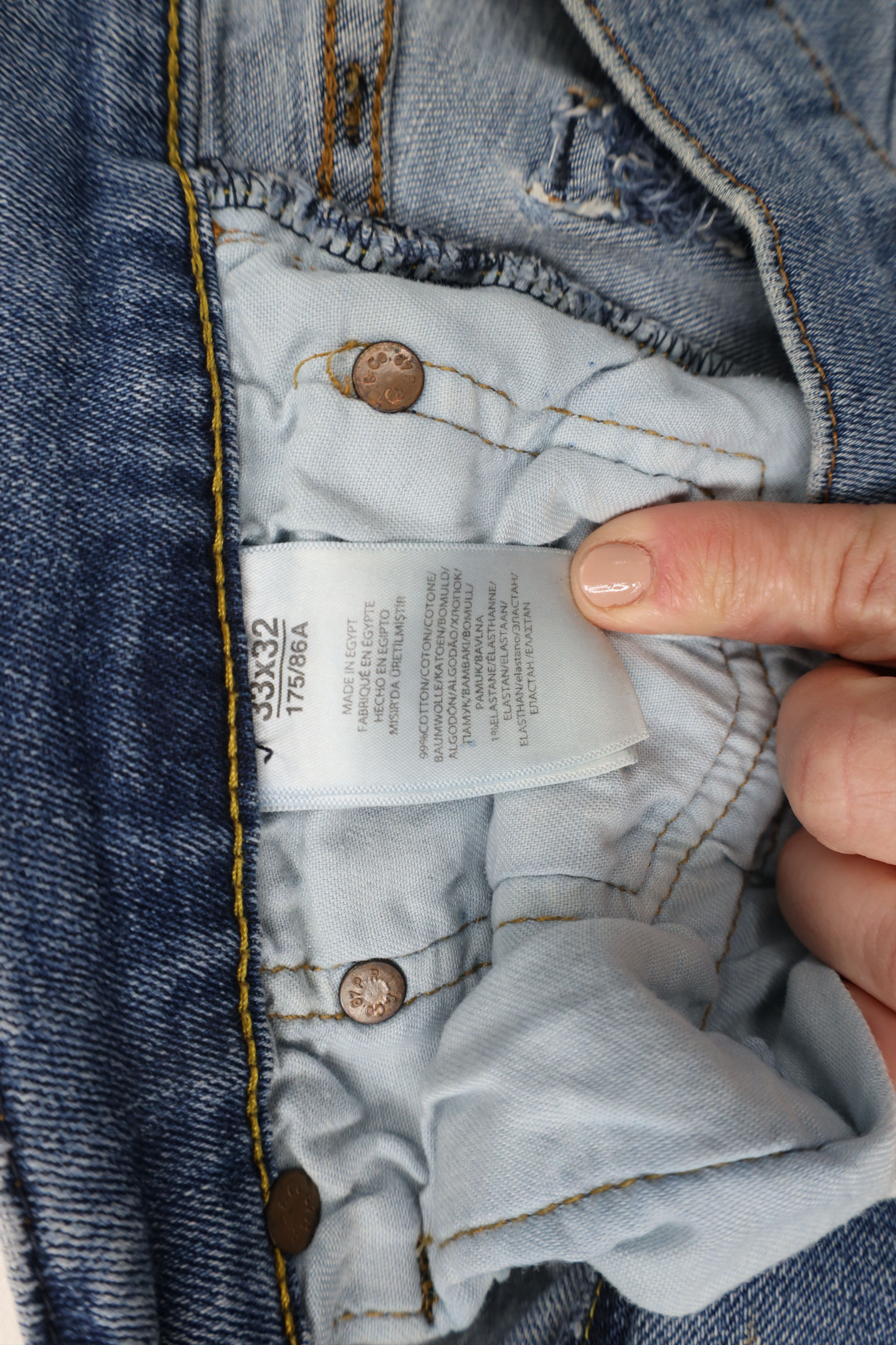Ralph Lauren × Vintage Vintage Ralph Lauren Hampton Relaxed Straight Leg Jeans Size US 33 - 9 Thumbnail