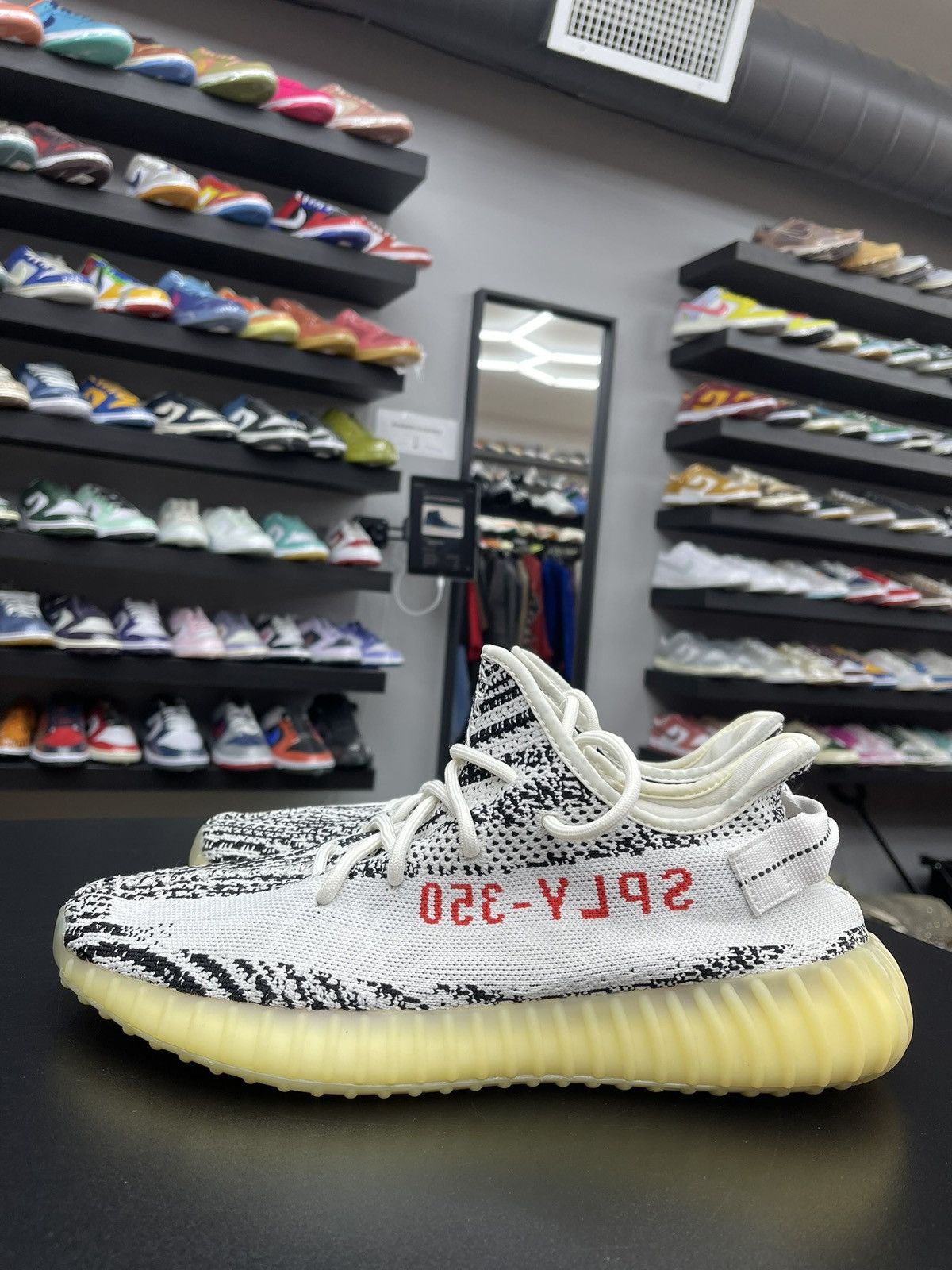 Size 11 - Adidas Yeezy Boost 350 Zebra