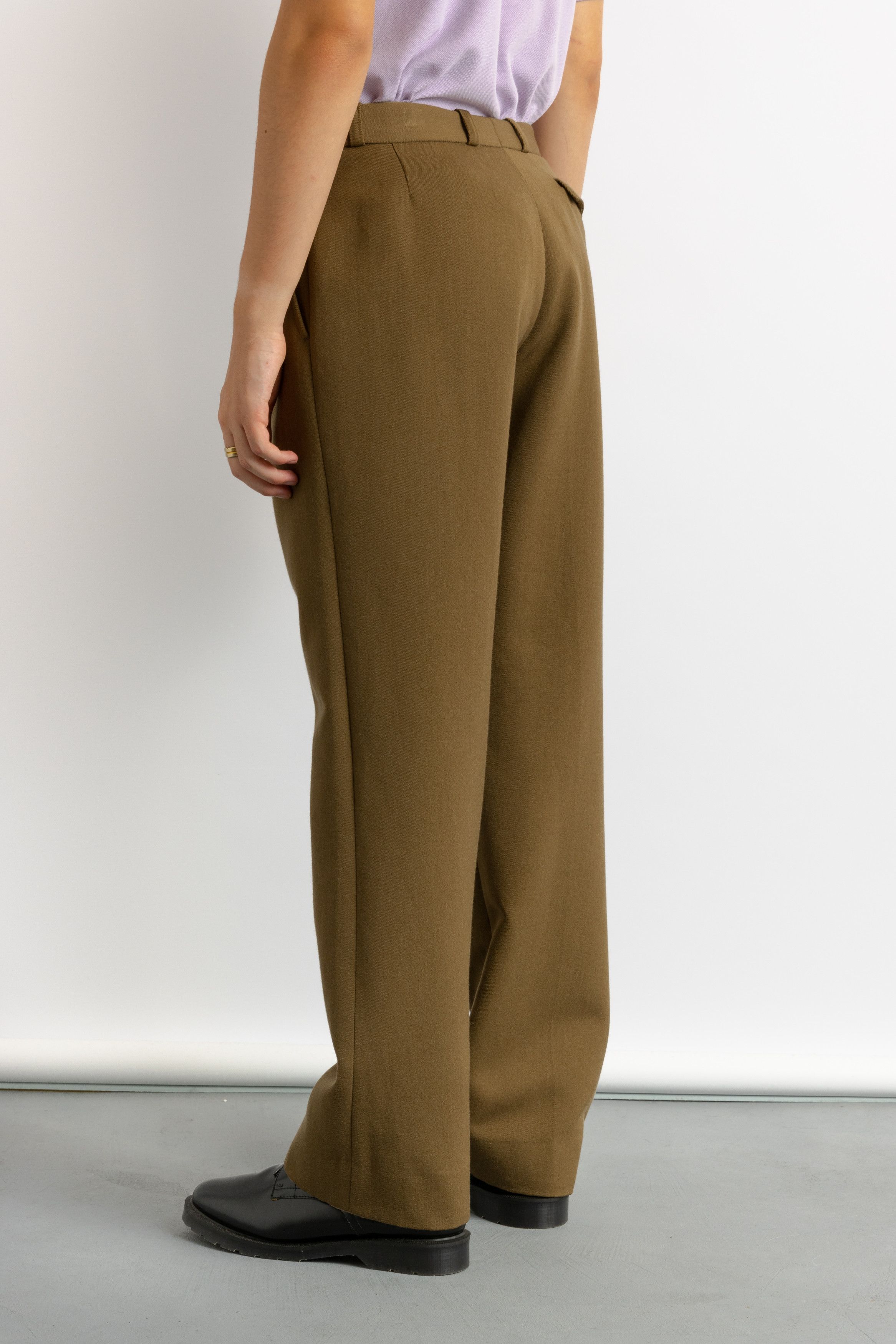 Vintage Men's Vintage 1970s Wool Trousers 32 size 8731 Size US 32 / EU 48 - 4 Thumbnail