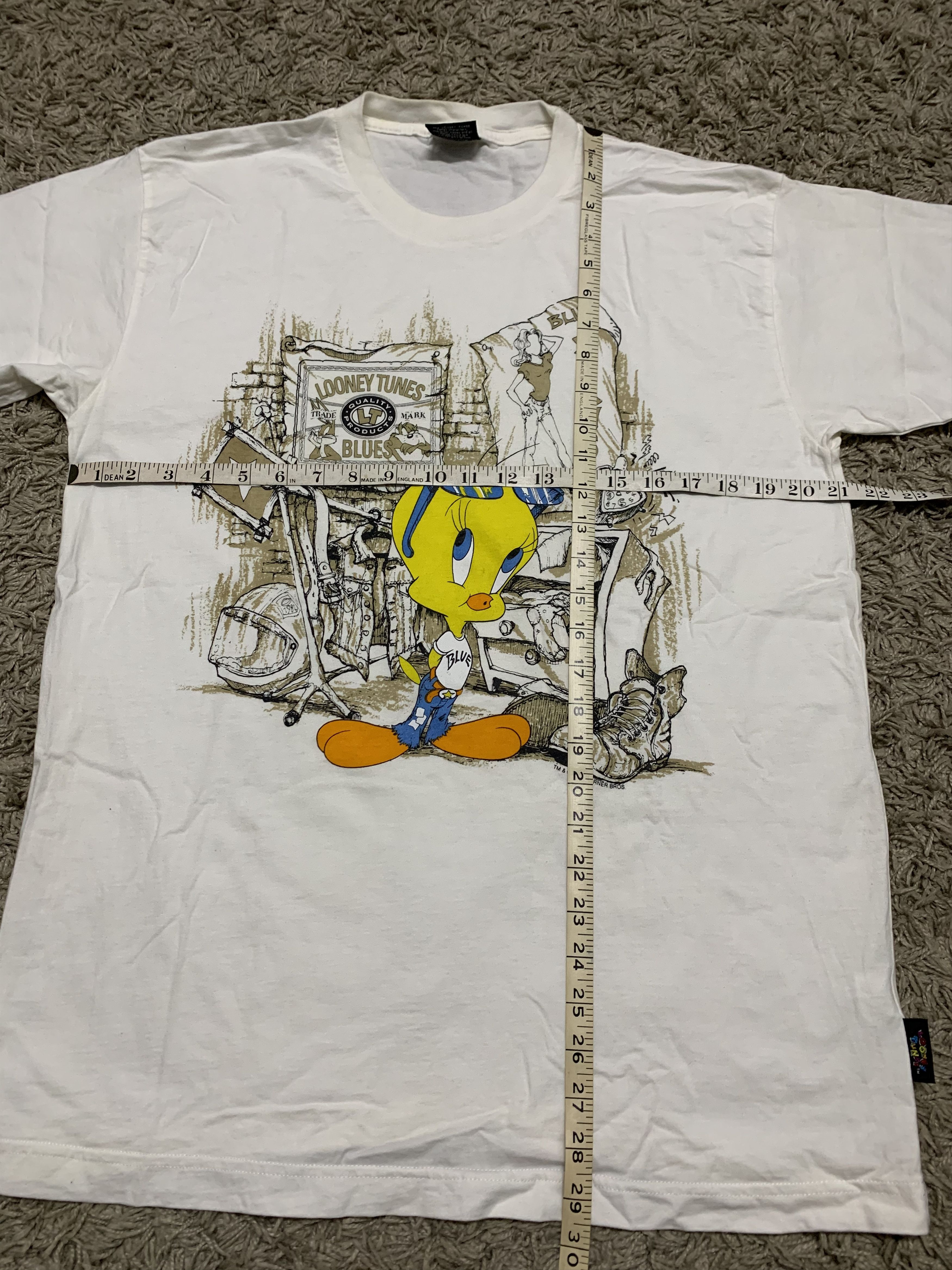 Warner Bros Vintage looney tunes tshirt Size US L / EU 52-54 / 3 - 8 Thumbnail