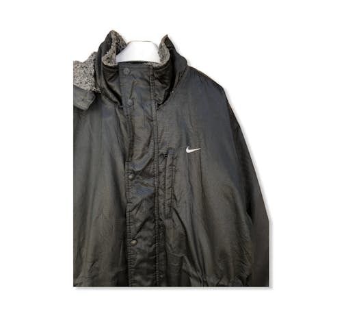 Nike Vintage Nike Small Logo Long Jacket Size US L / EU 52-54 / 3 - 2 Thumbnail