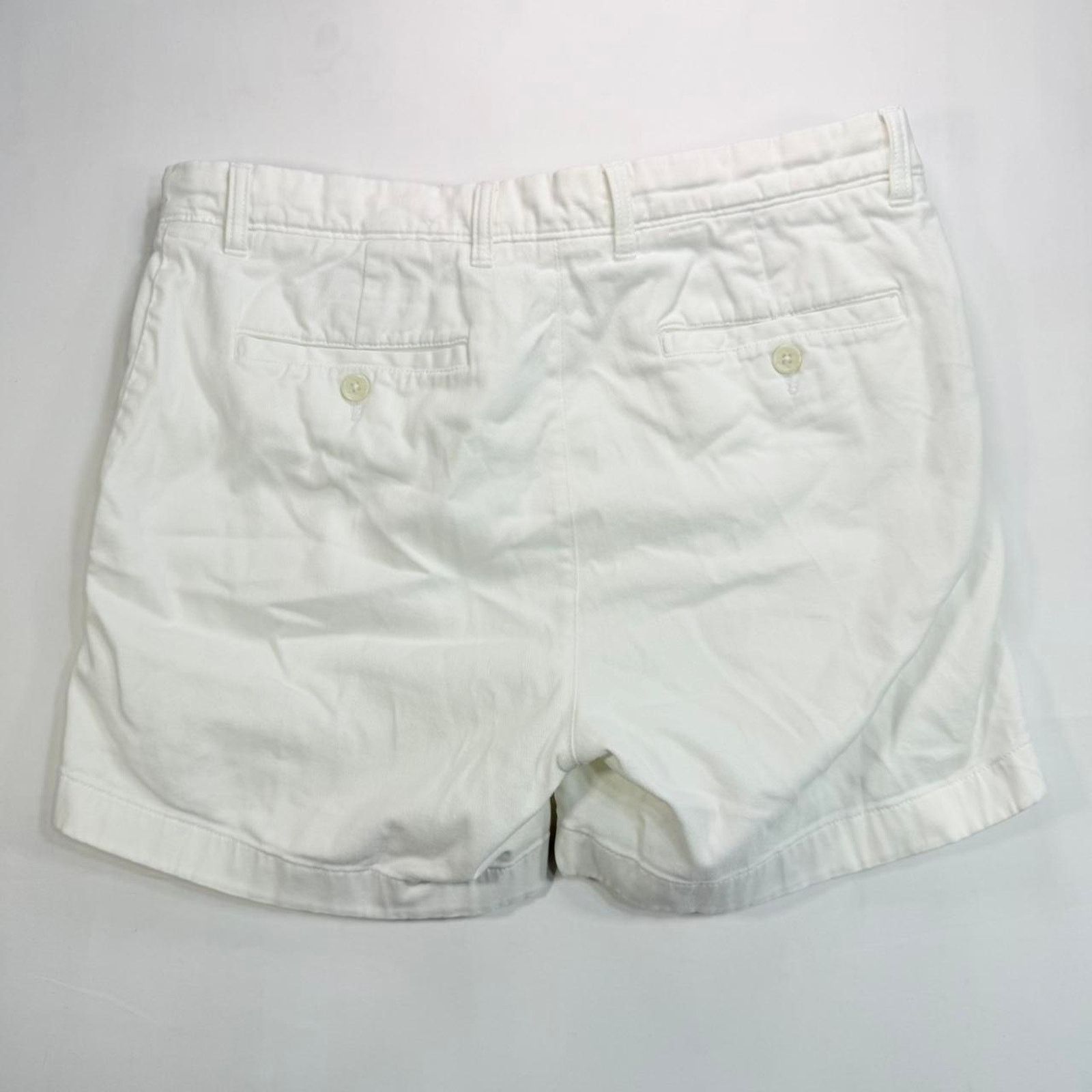 Roundtree & Yorke White Roundtree & Yorke Chino Golf Shorts 34 Size US 34 / EU 50 - 6 Thumbnail