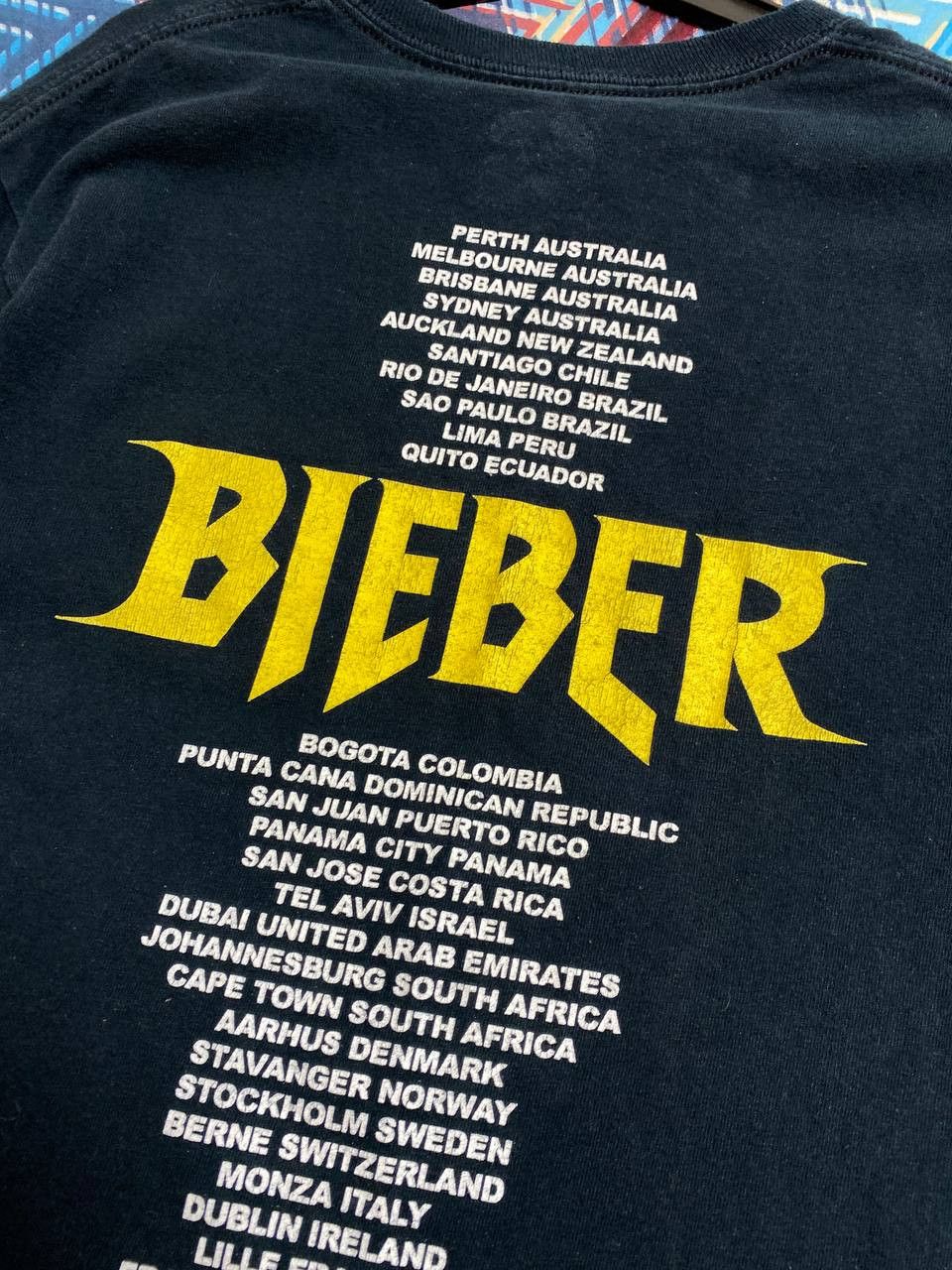 Vintage Y2K Vintage Streetwear big logo Long Sleeve TEAM BIEBER Size US S / EU 44-46 / 1 - 4 Thumbnail
