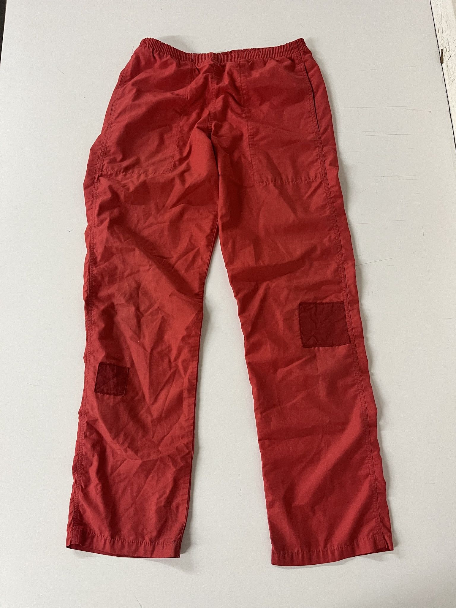 Vintage 1970s Patagonia Red Windbreaker Pants Size S