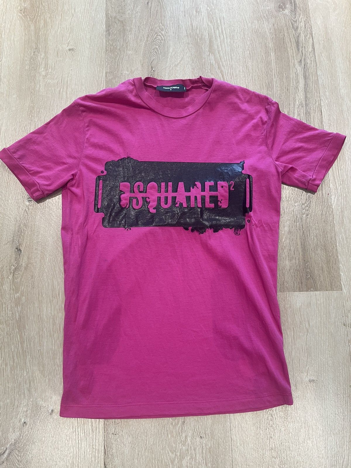 Image of Dsquared2 Daquared2 Tee in Pink, Men's (Size Small)