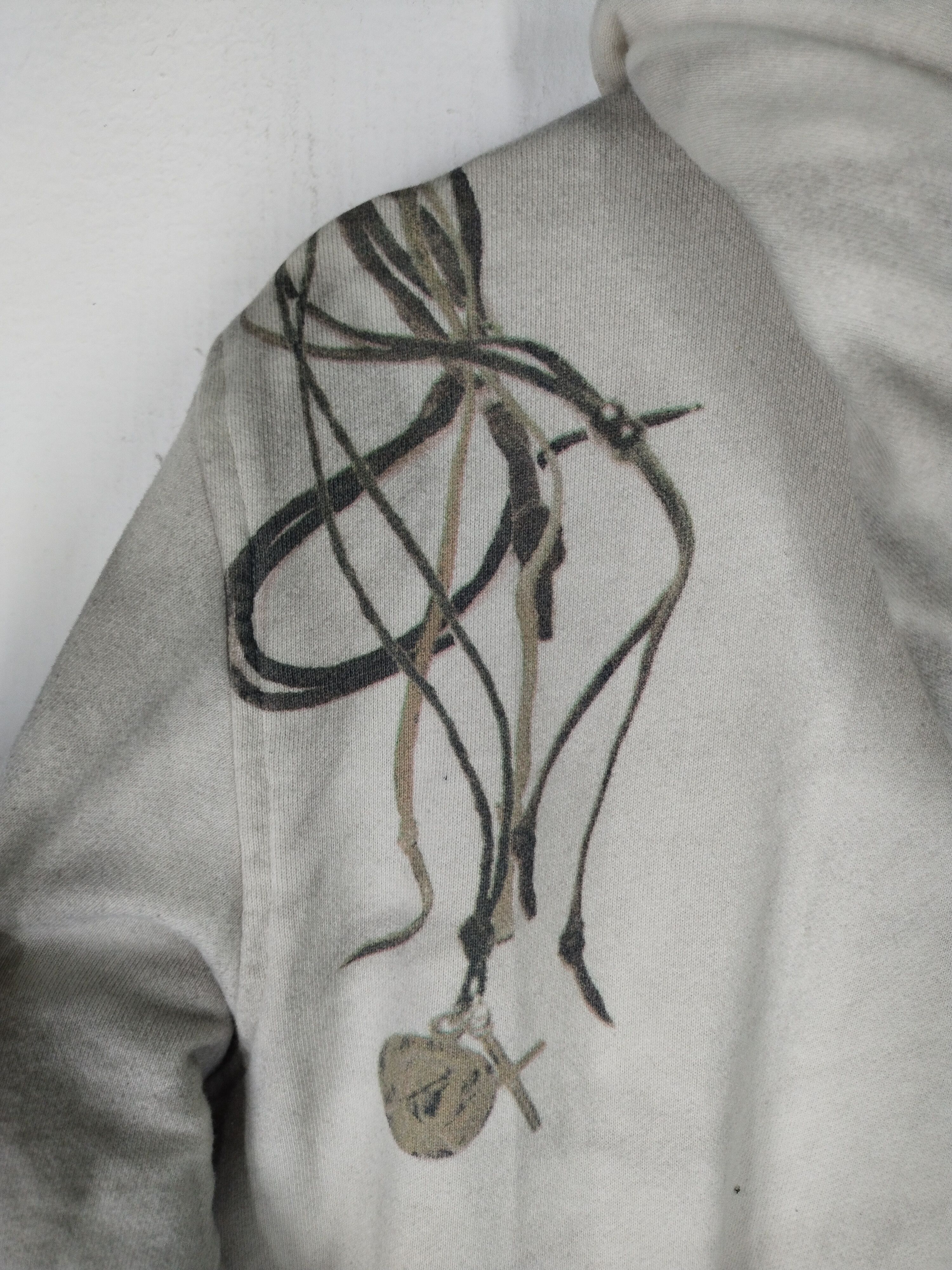 In The Attic Vtg In The Attic Skulls Design Hoodie Size US M / EU 48-50 / 2 - 9 Thumbnail