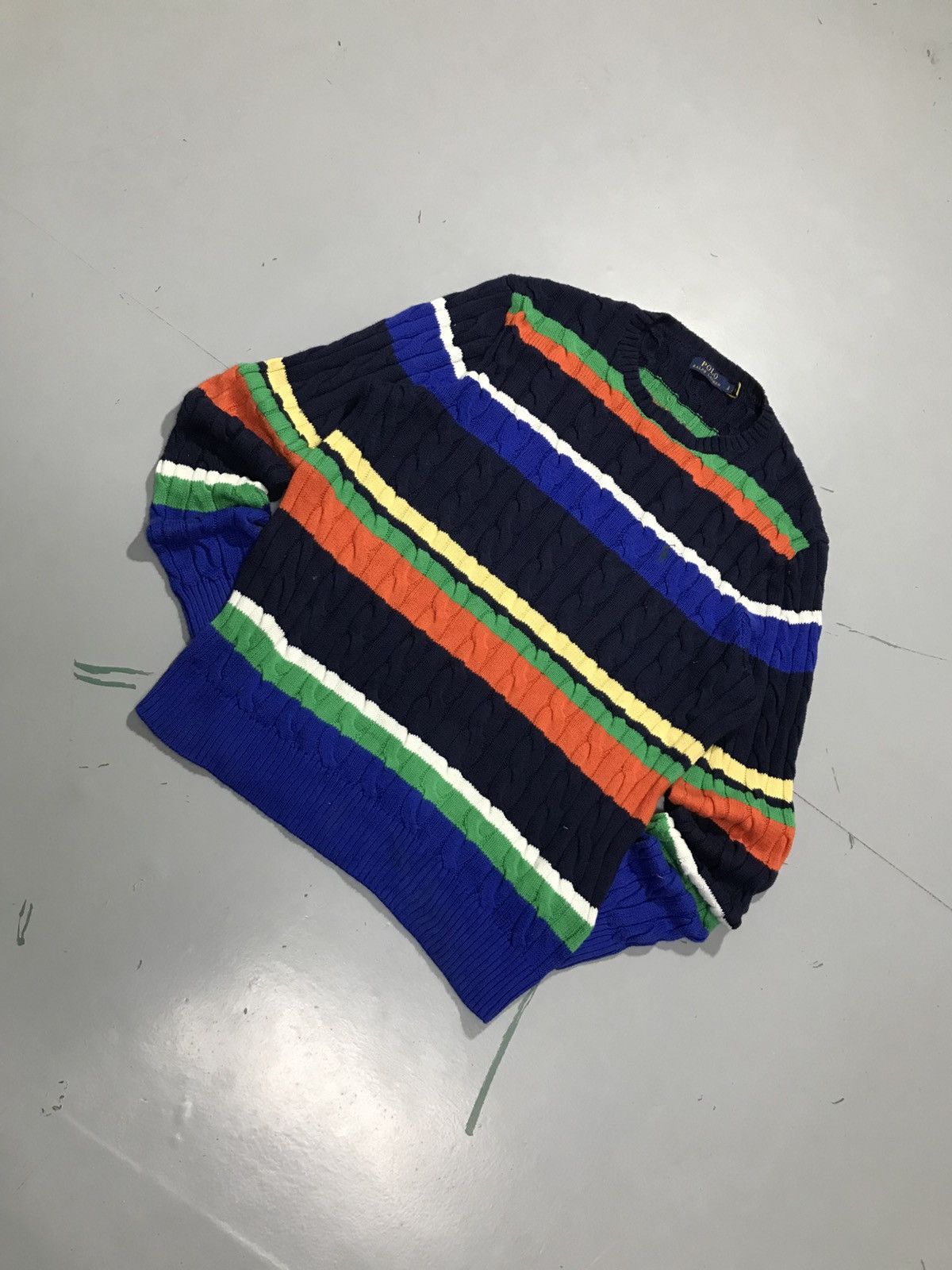 Polo Ralph Lauren Vintage polo Ralph Lauren knit sweater Size US L / EU 52-54 / 3 - 3 Thumbnail
