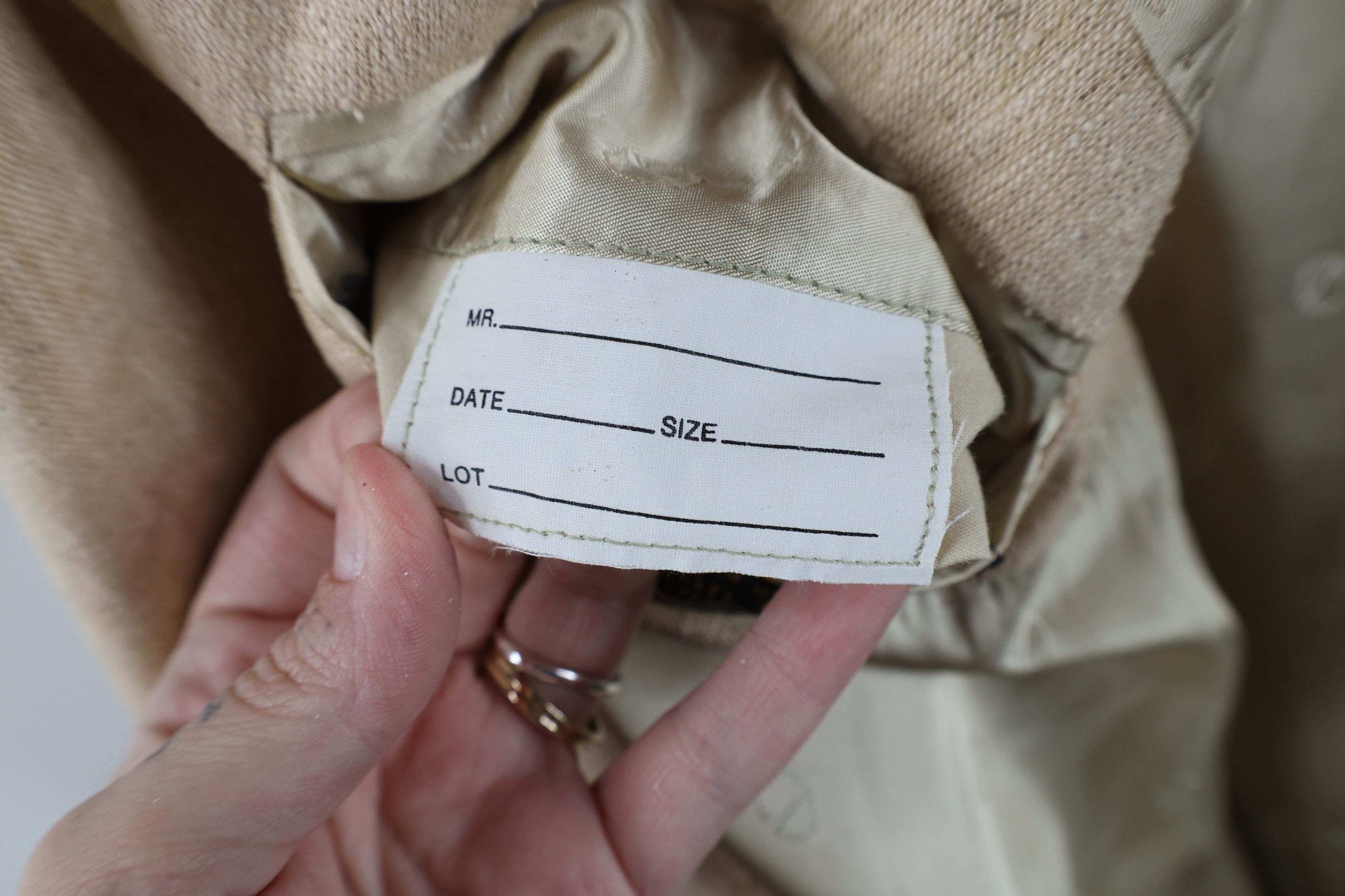 Dior Vintage 70s 80s Christian Dior Suit Coat Blazer Jacket USA Size US XXL / EU 58 / 5 - 12 Thumbnail