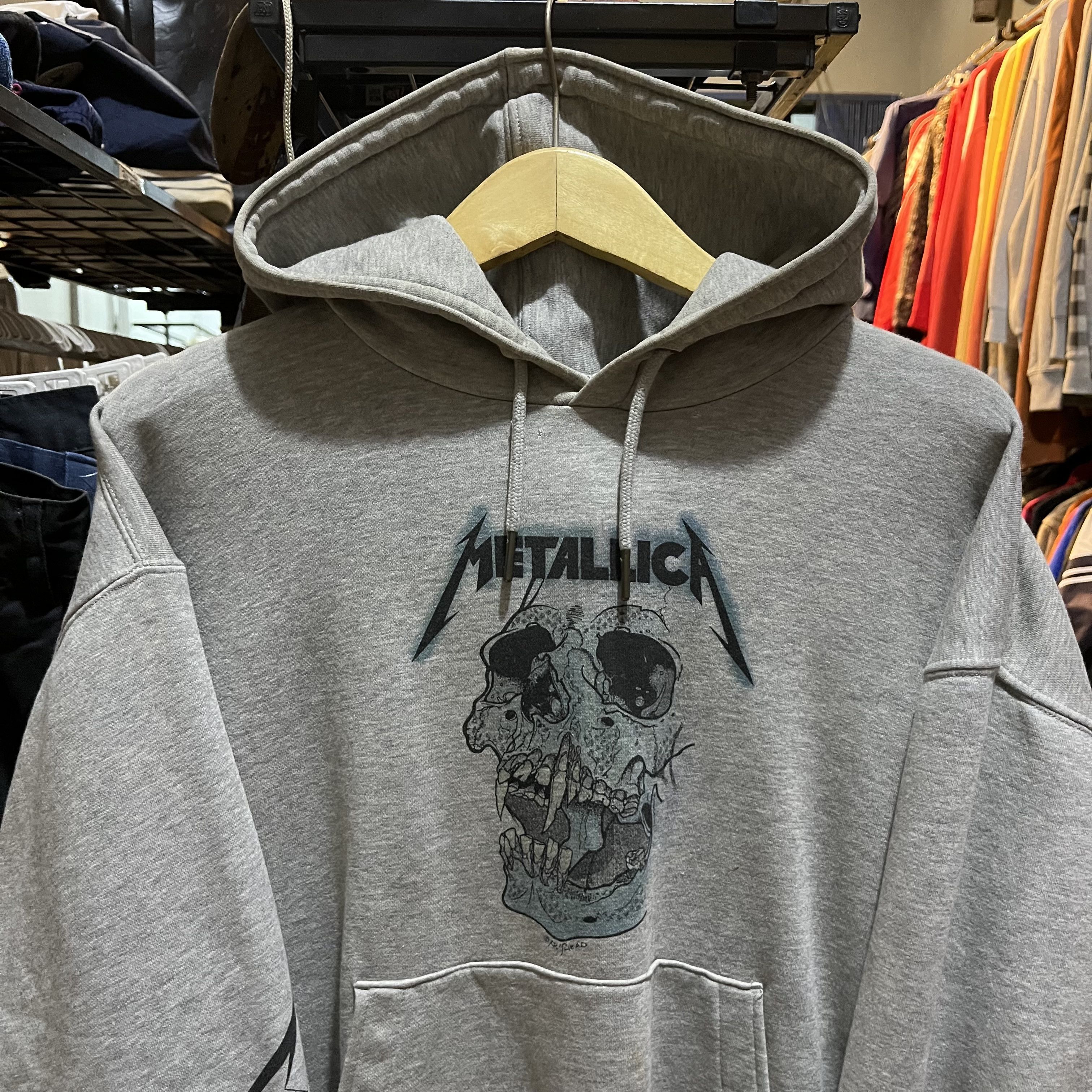 Band Tees × GU × Metallica Gu metallica hoodie Size US M / EU 48-50 / 2 - 3 Thumbnail