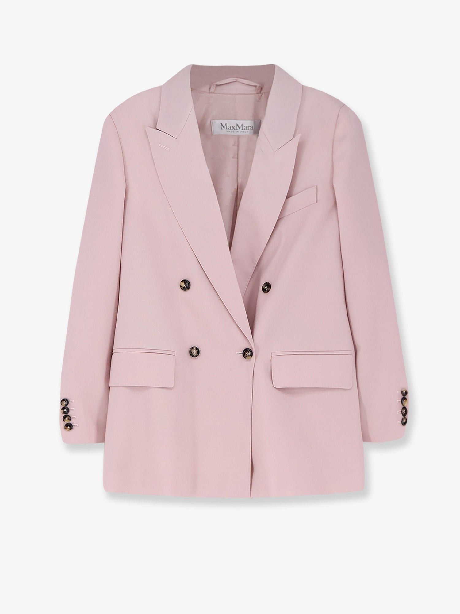 Max Mara Wool, Mohair And Silk Blend Ombrosa Blazer Size S / US 4 / IT 40 - 1 Thumbnail