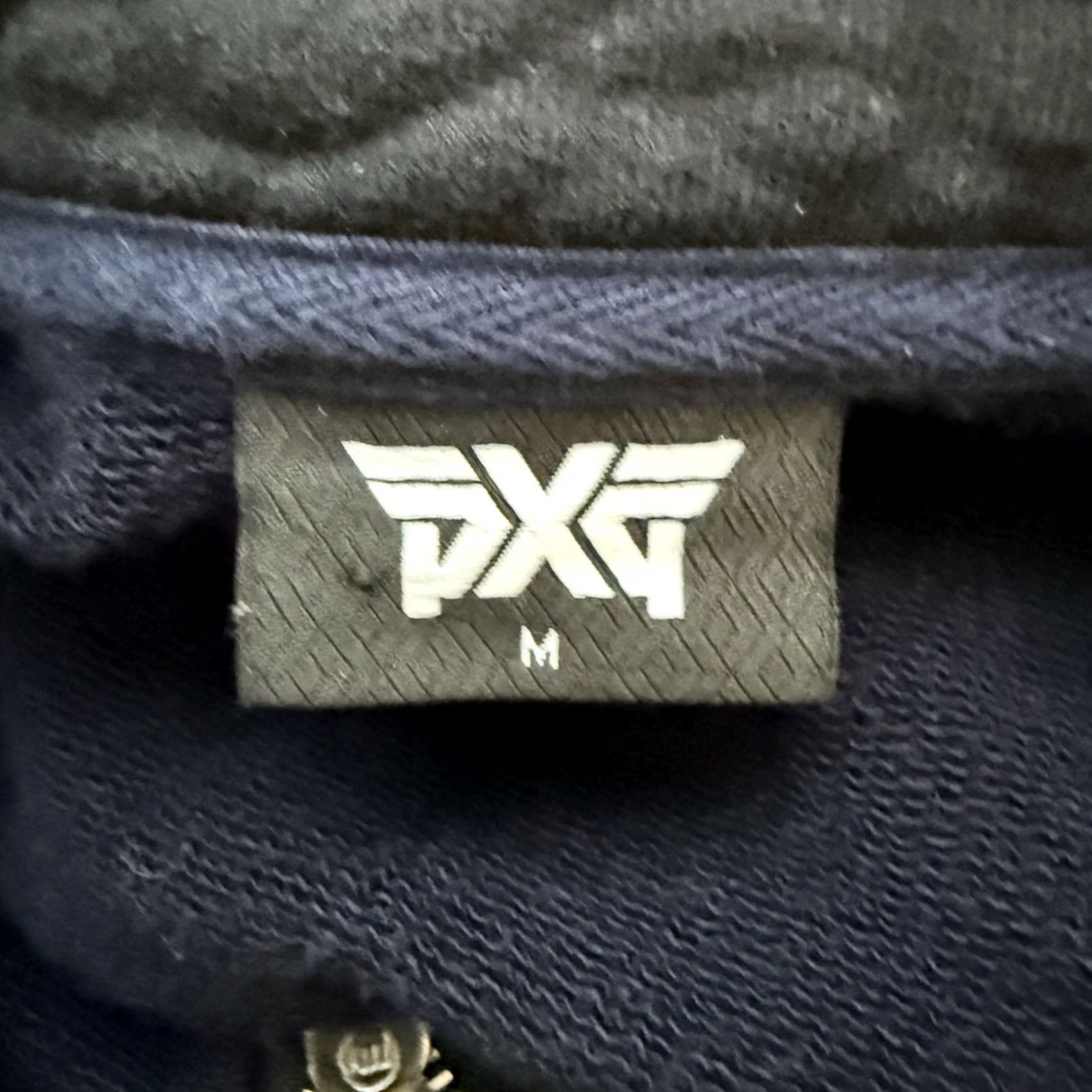 Vintage PXG Dark Blue Half Zip Up Pullover Mens Size M Size US M / EU 48-50 / 2 - 4 Thumbnail