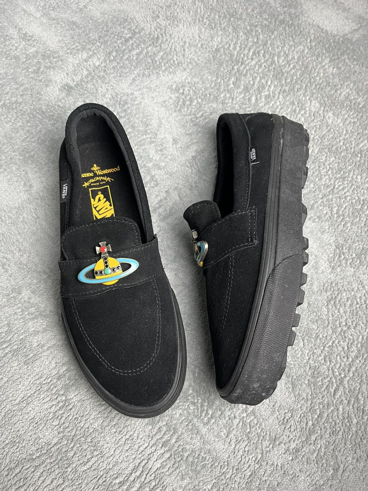 Vans × Vivienne Westwood Vans - Vivienne westwood - Style 53 orb Slip ons Size US 7.5 / EU 40-41 - 4 Thumbnail