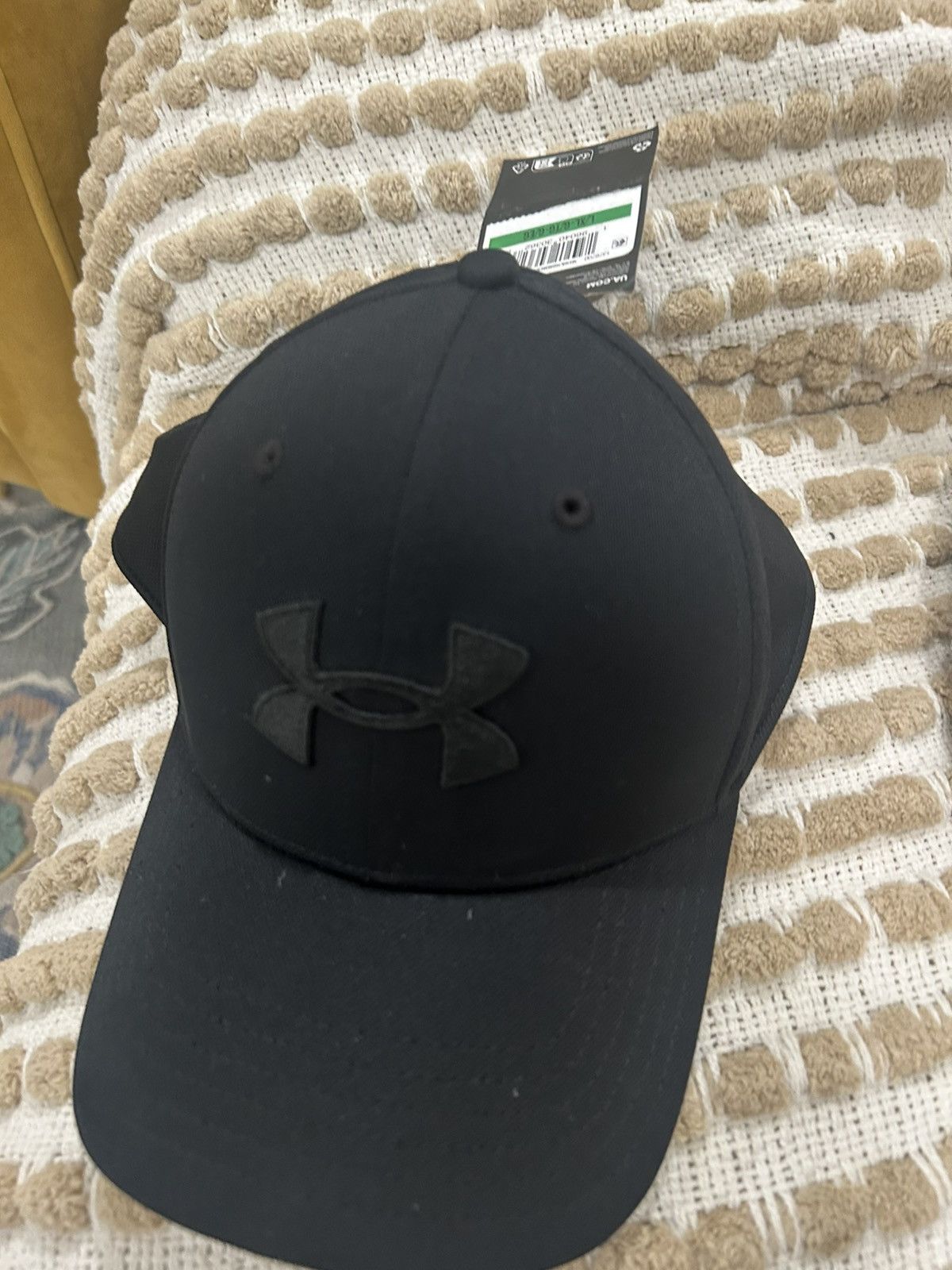 Under Armour All Black Under Armor Hat Size ONE SIZE - 1 Thumbnail