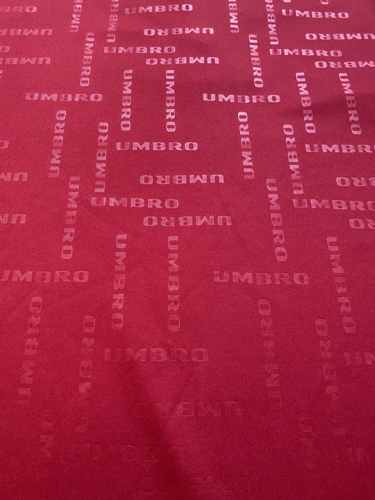 Umbro T-shirt Umbro 90’s tag red monogram super rare Size US L / EU 52-54 / 3 - 9 Thumbnail