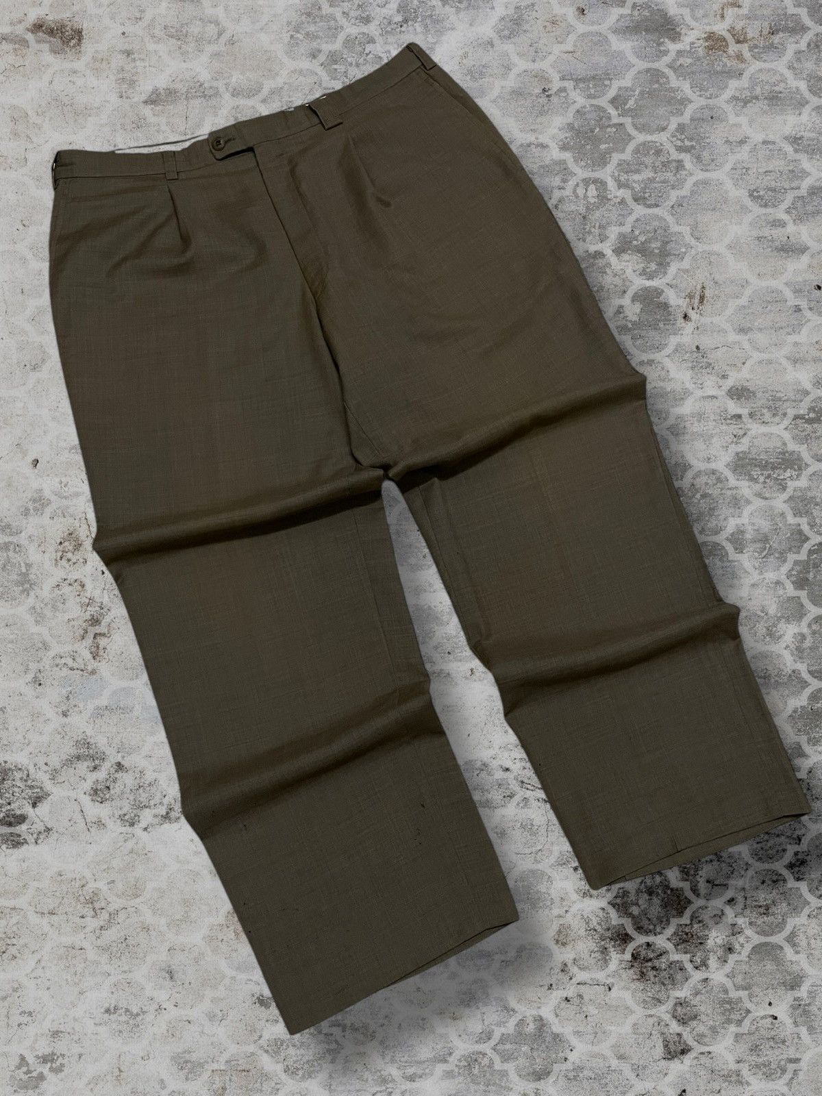 Lanvin Vintage 90s Designer Lanvin Casual Pant Style Size US 33 - 2 Thumbnail