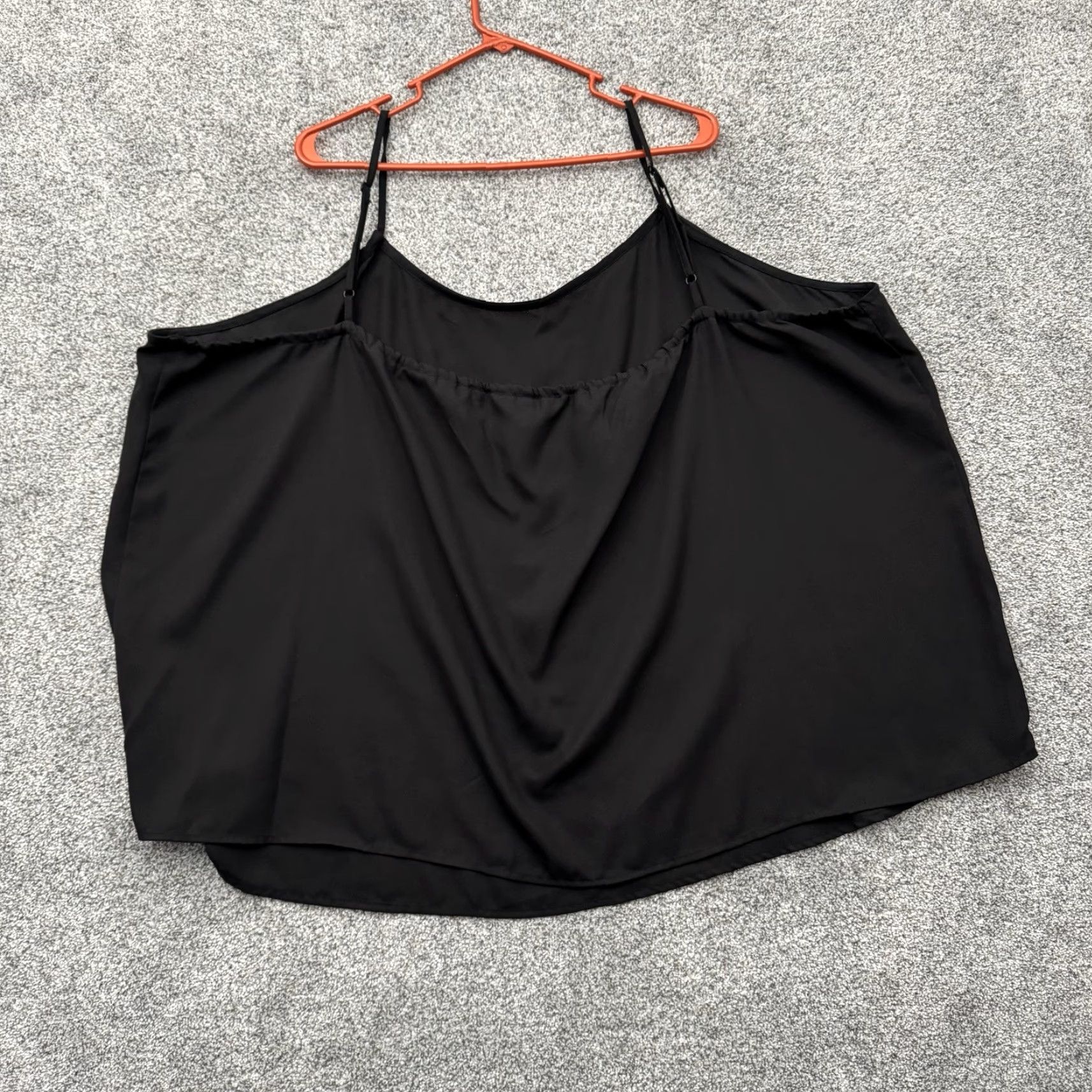 Vintage Ellos Tank Top Womens 3X Plus Size 30/32 Dark Fairy Whimsigoth Flowy Office Cami Shirt Camisole Bohemian City Classic Womens Size XXL / US 16-18 / IT 52-54 - 4 Thumbnail