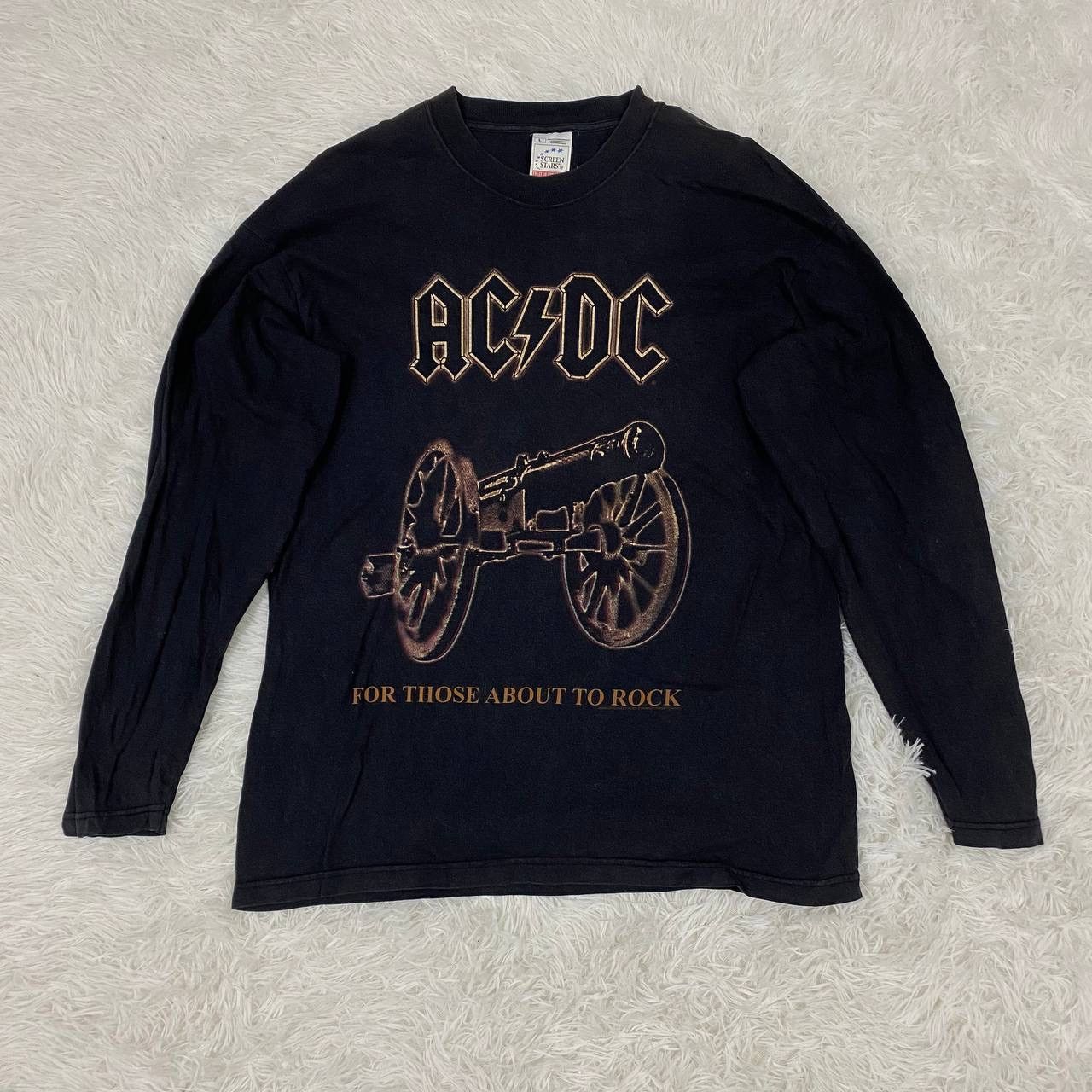 Band Tees Vintage 90’s rock band acdc longsleeve Size US L / EU 52-54 / 3 - 1 Thumbnail