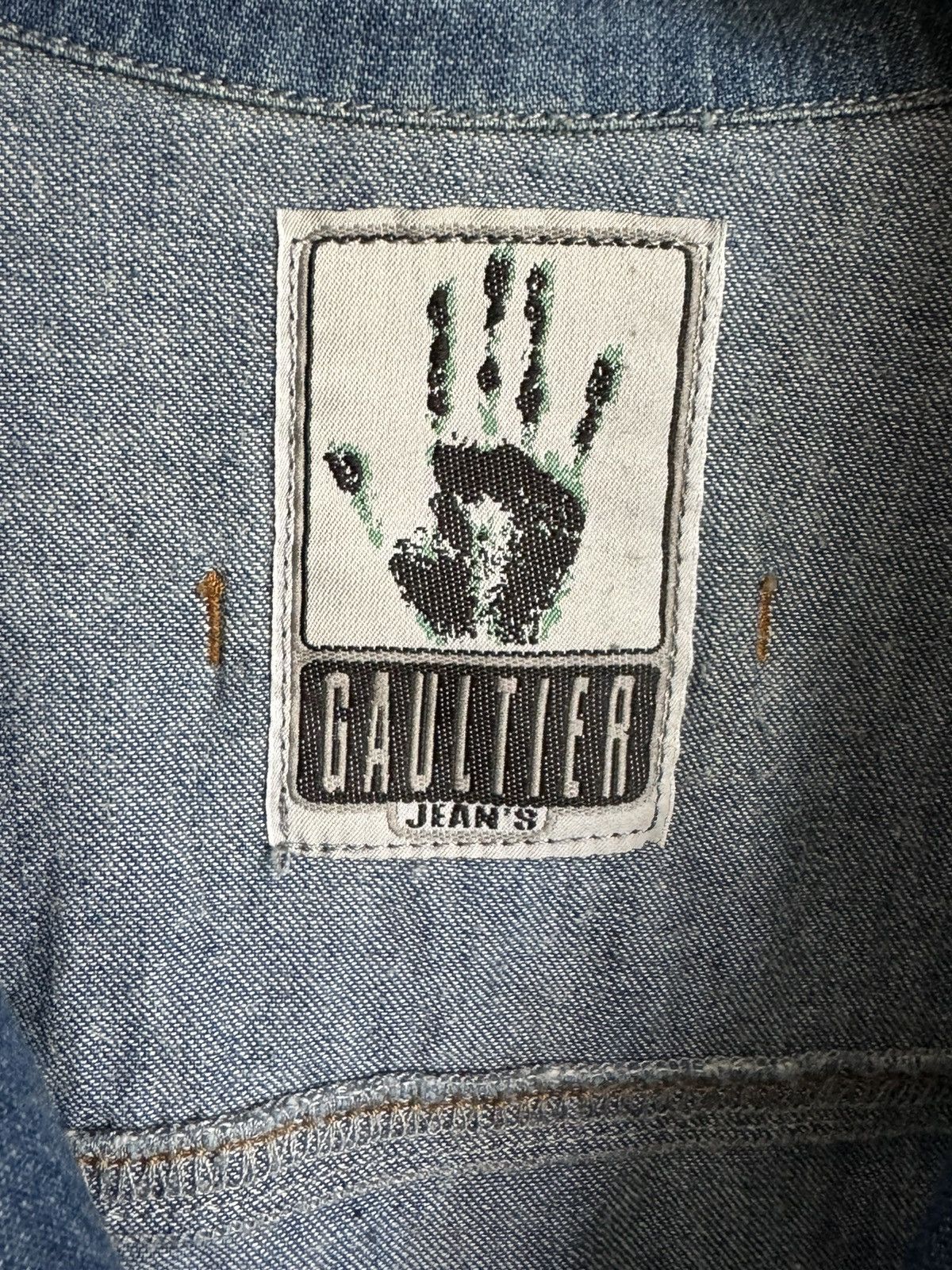 Jean Paul Gaultier × Vintage Vintage Gaultier denim top Size M / US 6-8 / IT 42-44 - 3 Thumbnail