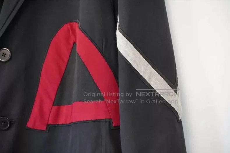 Yohji Yamamoto Yohji Yamamoto Letter Patch Jacket M Size Size US M / EU 48-50 / 2 - 6 Thumbnail