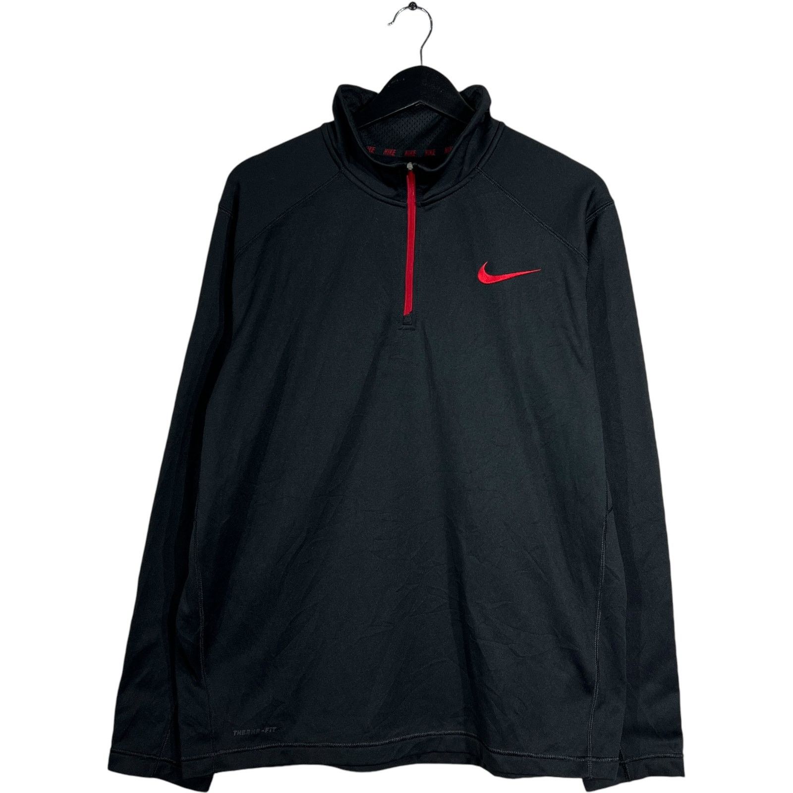 Nike Nike Therma-Fit Swoosh 1/4 Zip Windbreaker Size US L / EU 52-54 / 3 - 1 Thumbnail