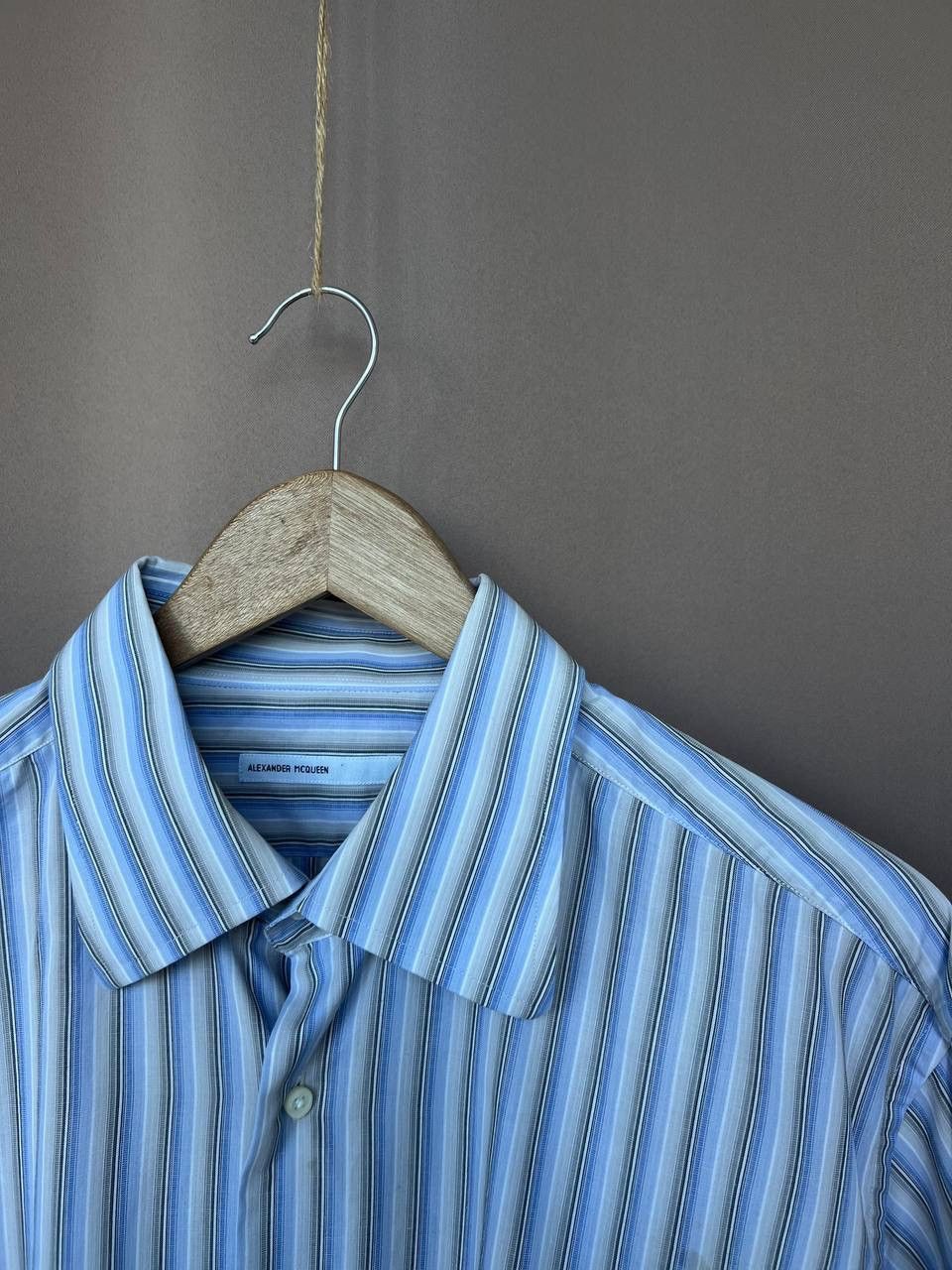 Alexander McQueen Alexander McQueen Button Down Shirt Cotton Vintage Size 44 L Size US L / EU 52-54 / 3 - 6 Thumbnail