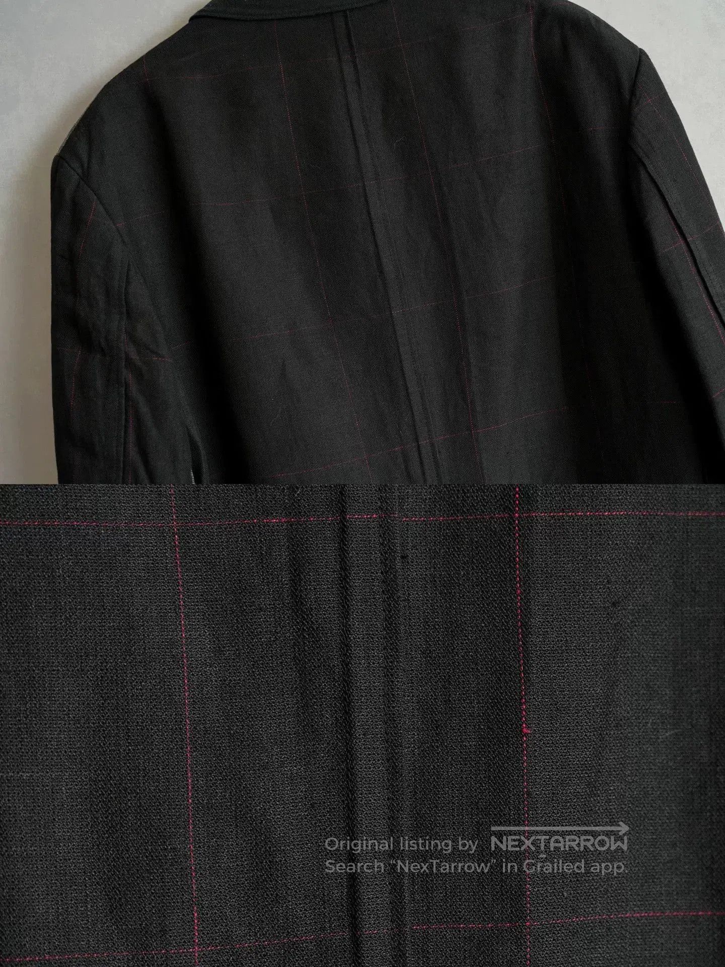 Yohji Yamamoto Yohji Yamamoto Linen Pattern Coat 23SS. Size US M / EU 48-50 / 2 - 8 Thumbnail