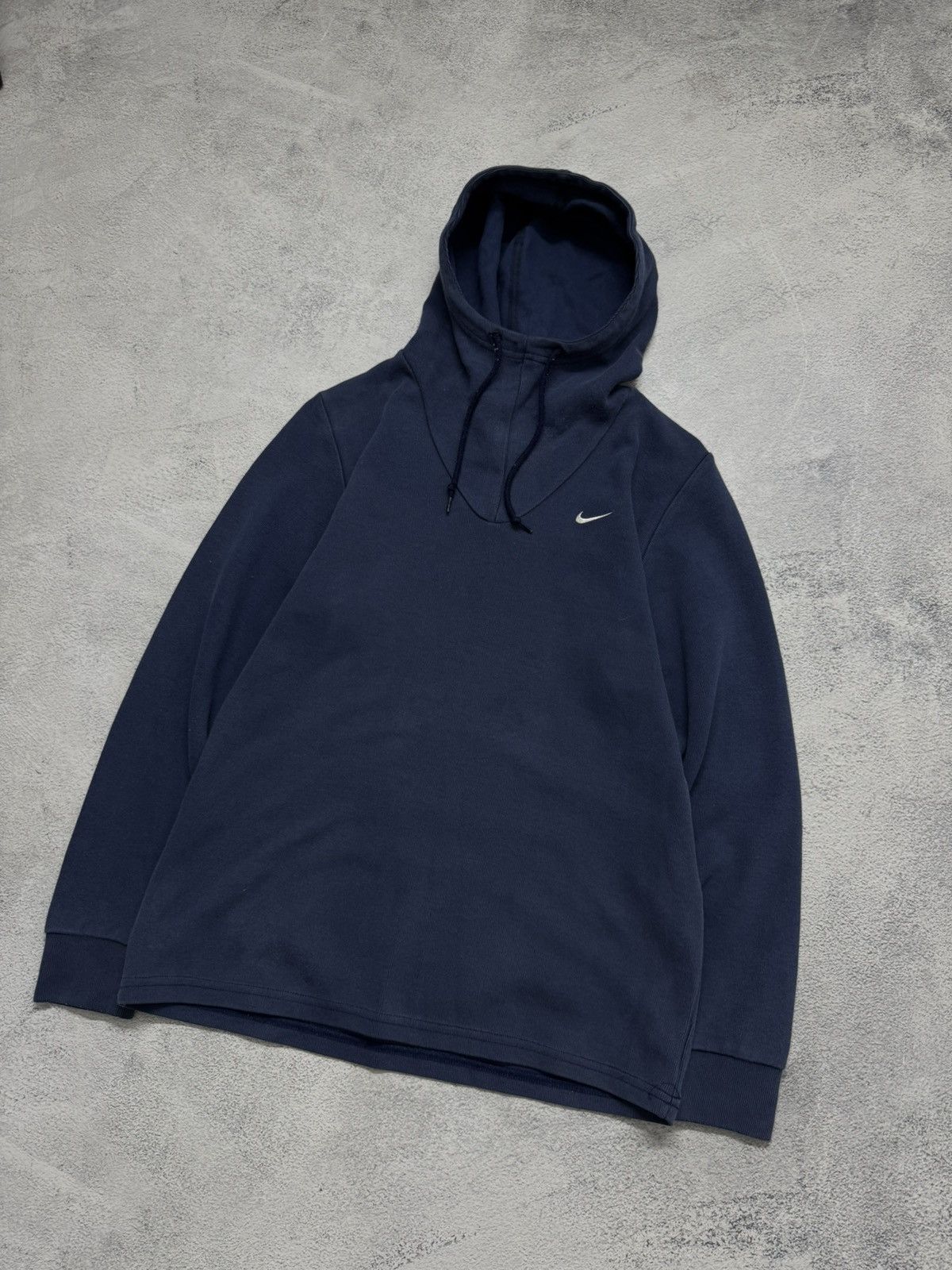 Nike Vintage Y2k Nike Ninja Mini Swoosh Basic Hoodie 00’s Size US M / EU 48-50 / 2 - 5 Thumbnail