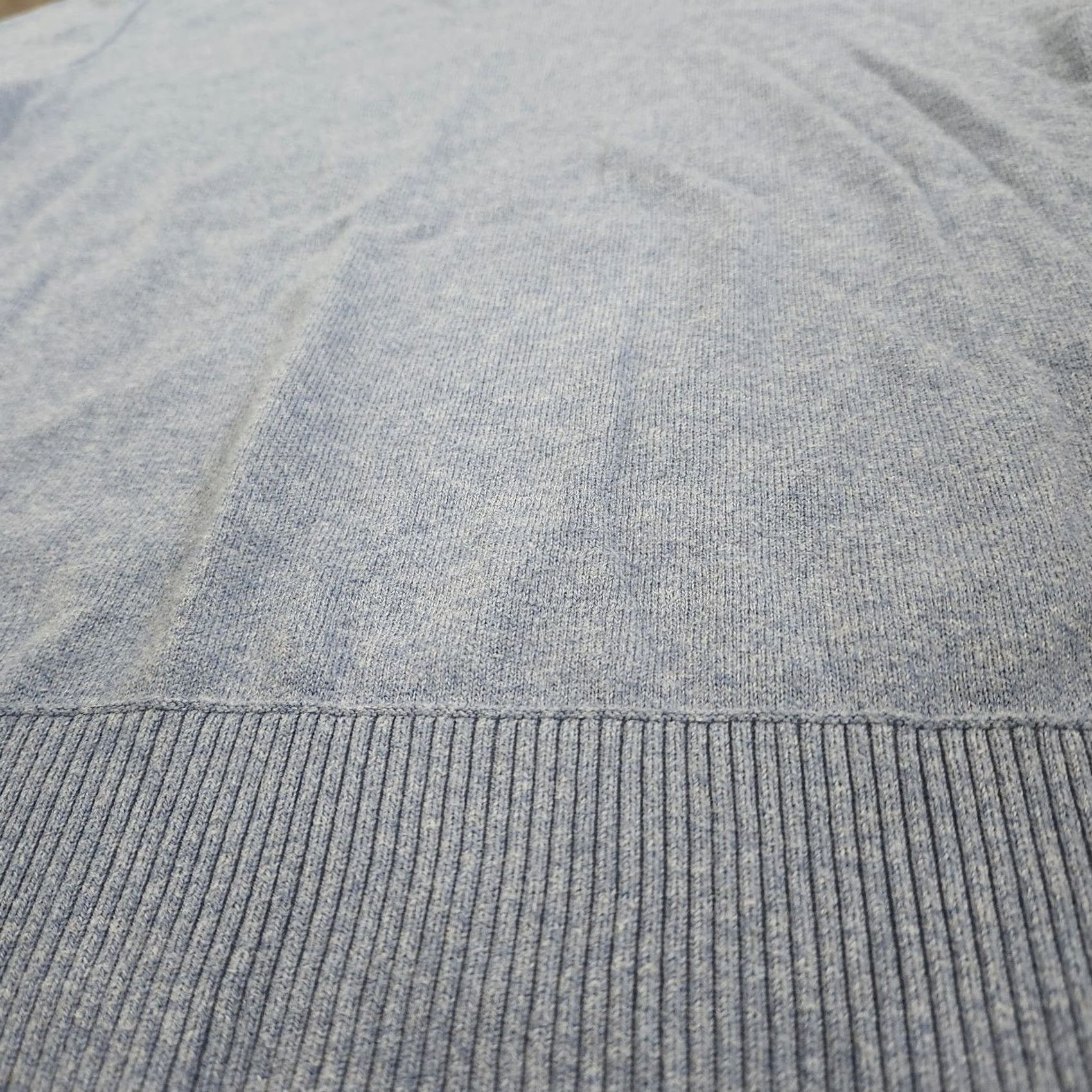Vintage LL Bean Mens Blue Crewneck Sweater Medium Regular Knit Classic Casual Pullover Crew Neck Cotton Cashmere Knit Solid Long Sleeve Vintage No Size US M / EU 48-50 / 2 - 6 Thumbnail