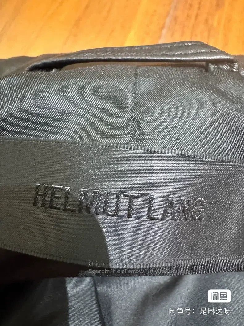 Helmut Lang Helmut Lang Pilot Leather Jacket Genuine Leather Size US XS / EU 42 / 0 - 5 Thumbnail