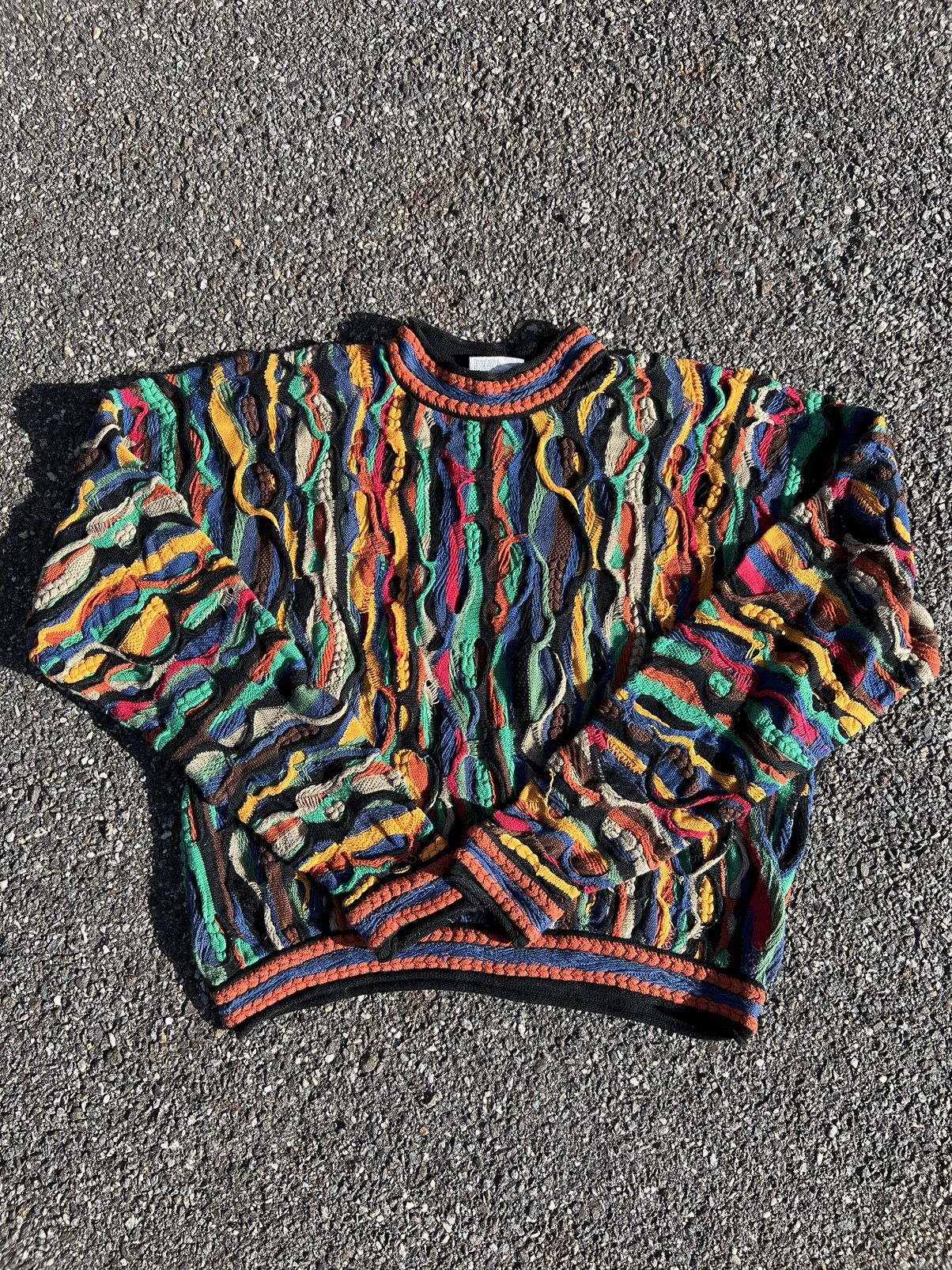 Coogi × Vintage Vintage Coogi Mercerized Knit Sweater Size US L / EU 52-54 / 3 - 2 Thumbnail