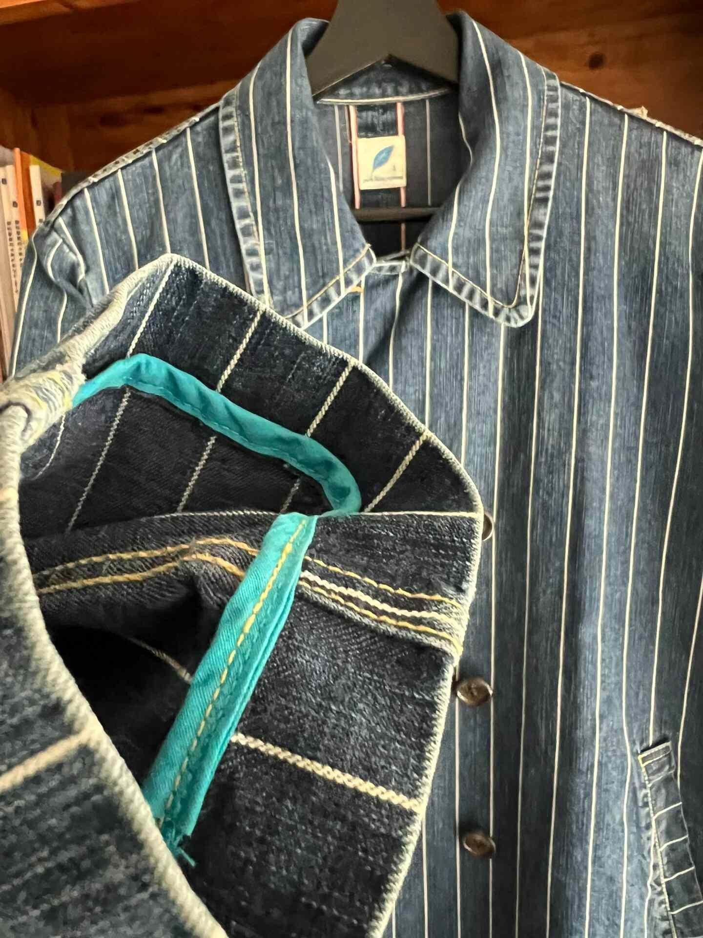 Pure Blue Japan Pure Blue Japan Indigo Denim Coat Size US L / EU 52-54 / 3 - 3 Thumbnail