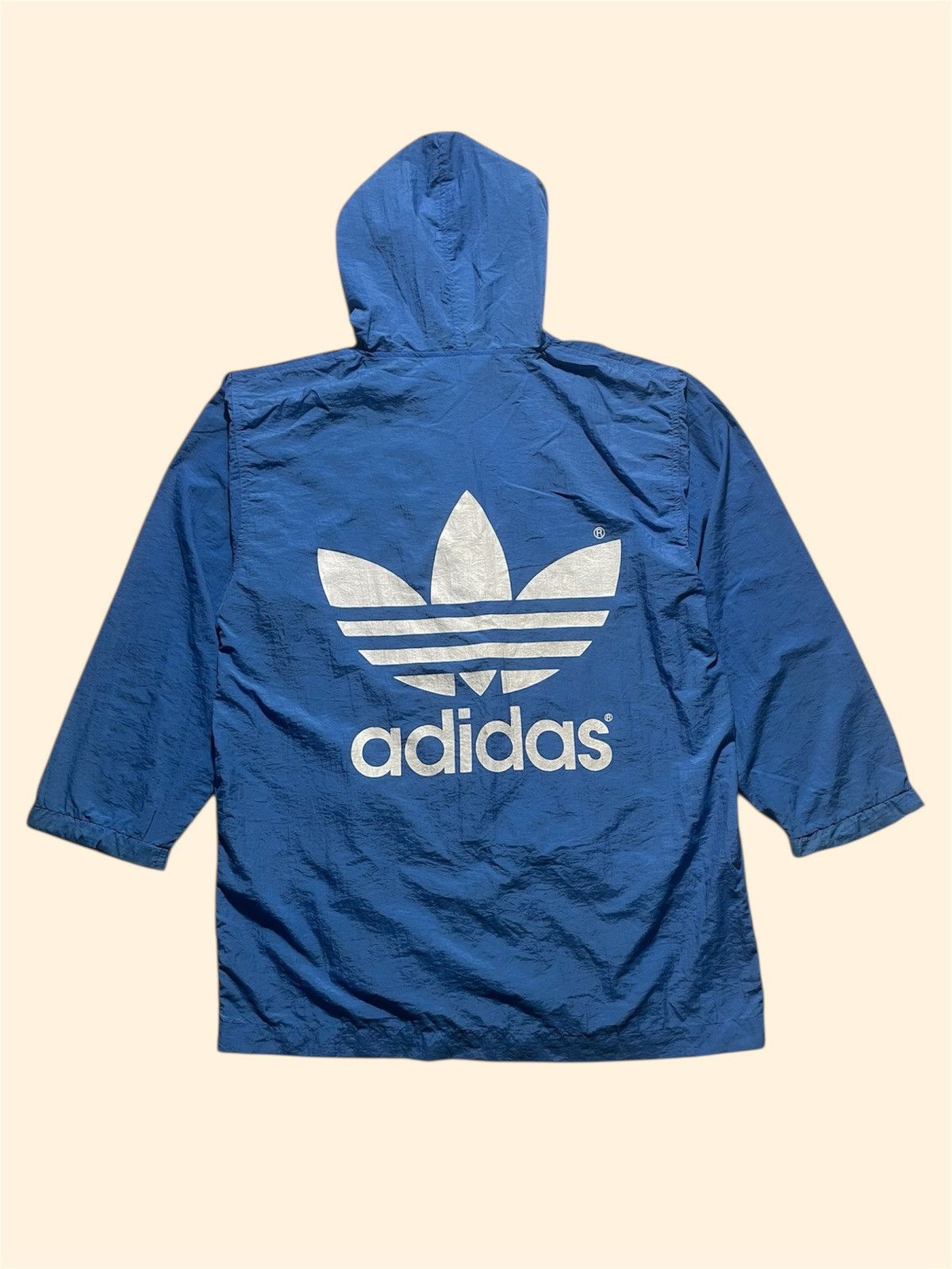 Adidas 🔥OFFER 🔥Vintage 90s Adidas Light Jacket XXL Blue Size US XXL / EU 58 / 5 - 1 Thumbnail