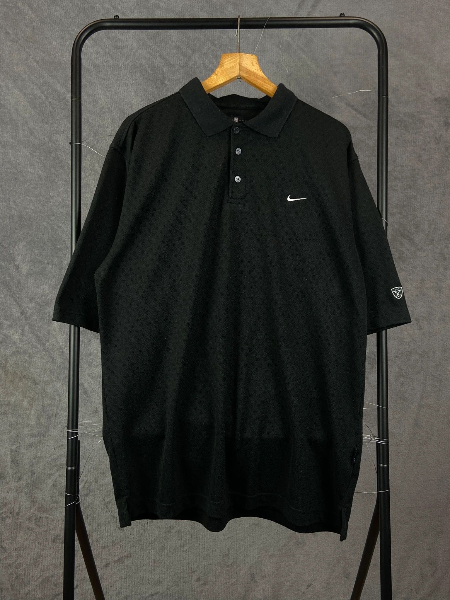 Nike Nike Black Polo / Clean Athletic Minimal (XL) Size US XL / EU 56 / 4 - 1 Thumbnail