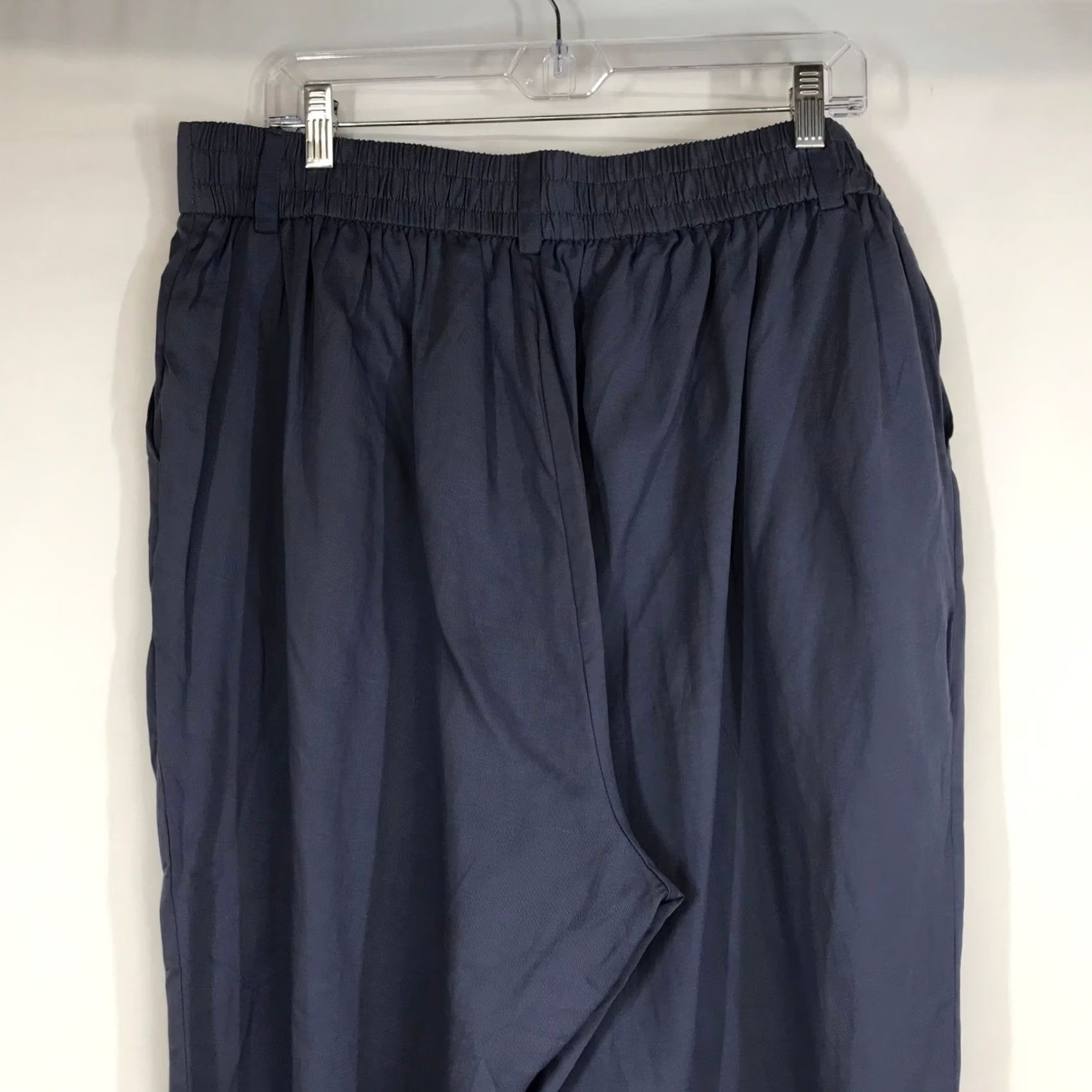 Torrid Torrid Pants Women's Size 16 Blue Linen Blend Flat Front Taper Size 38" / US 16 / IT 52 - 5 Thumbnail