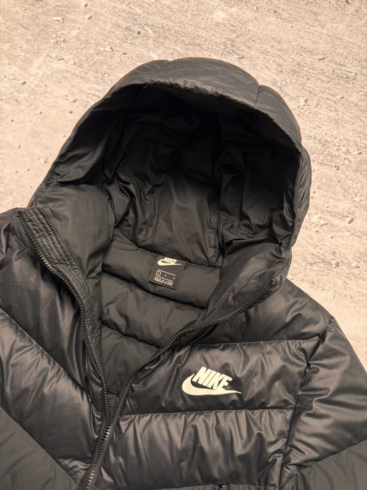 Nike × Nike ACG NIKE PUFFER DOWN BASIC LOGO OVERSIZE NYLON JACKET Size US L / EU 52-54 / 3 - 6 Thumbnail